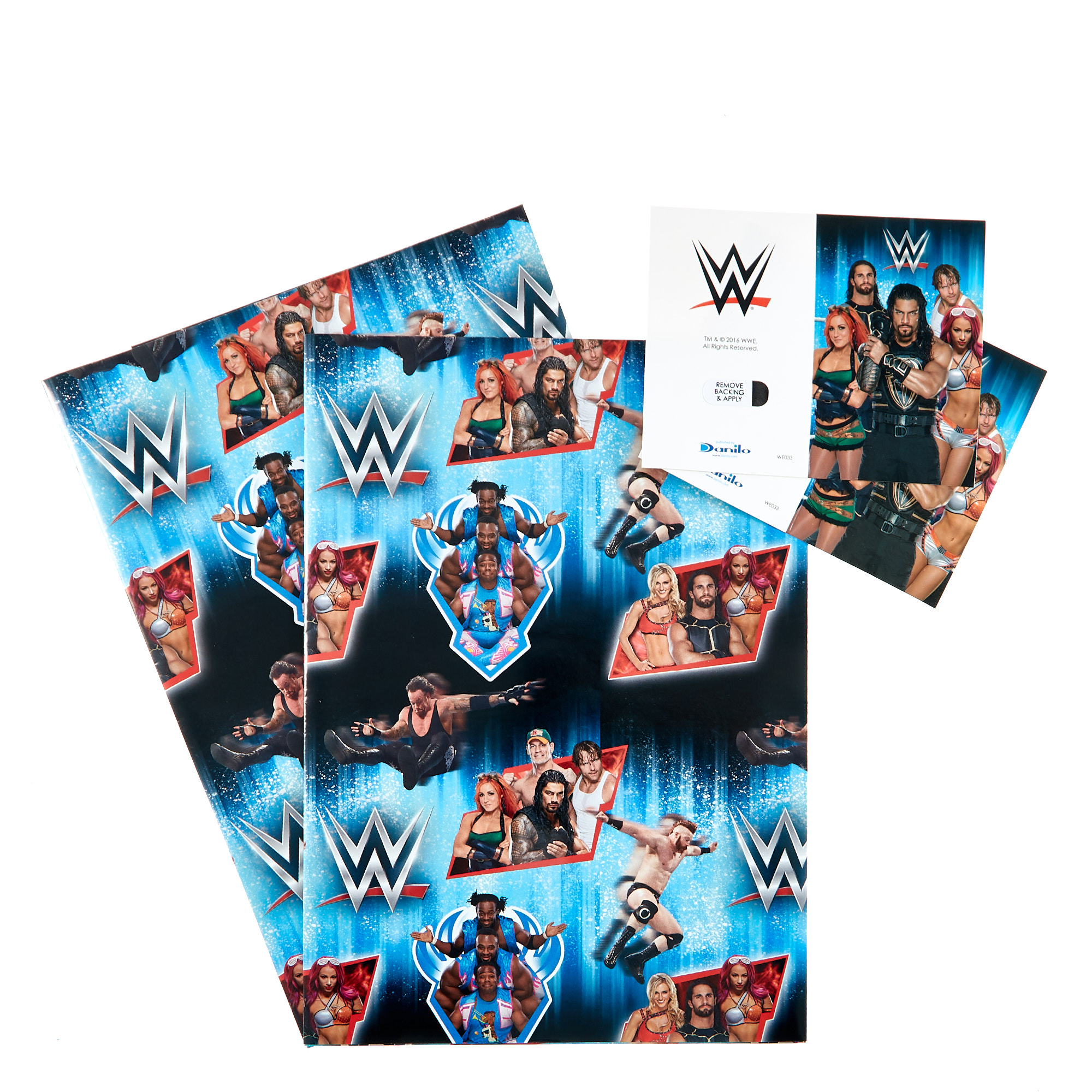 Wwe Christmas Wrapping Paper 