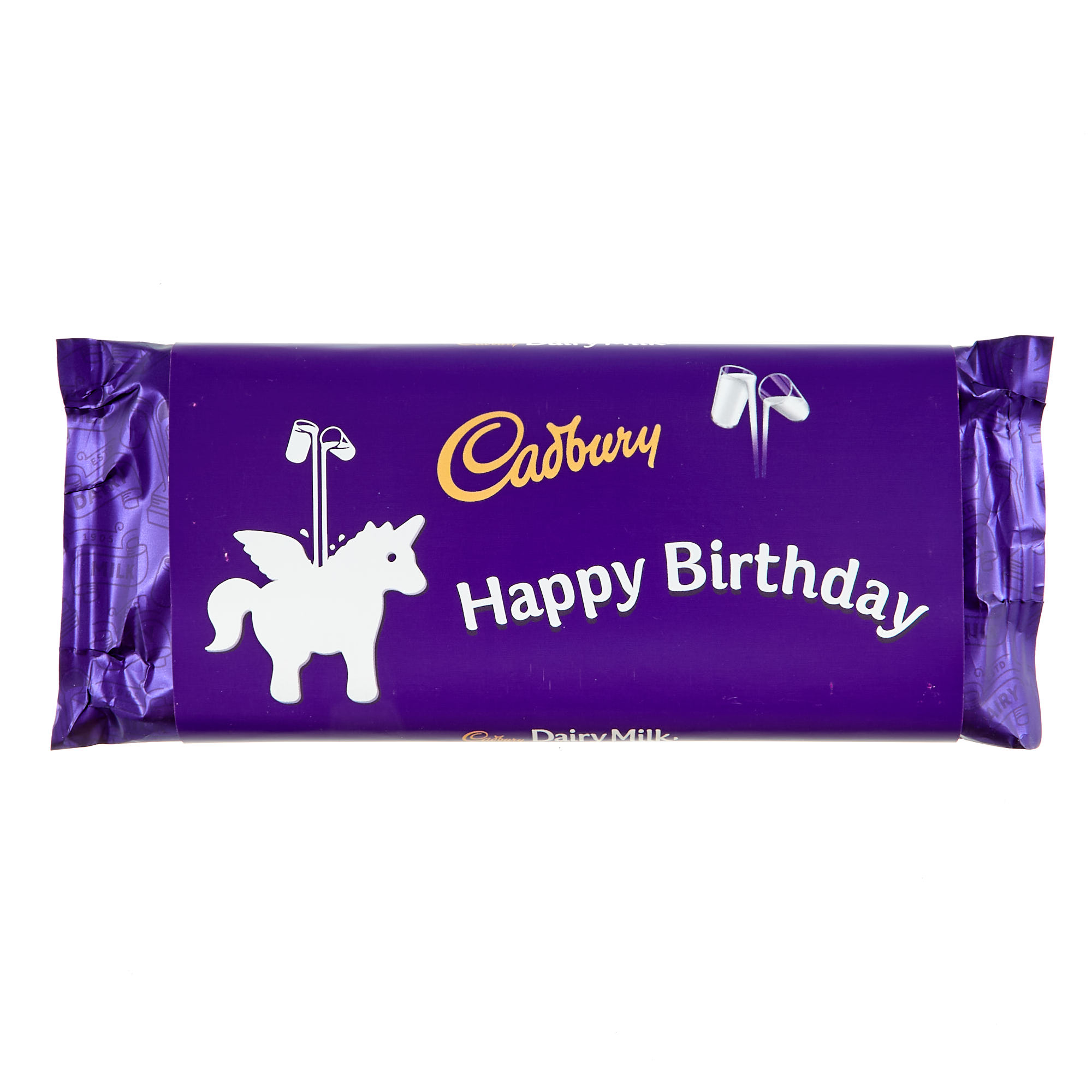 Happy Birthday Unicorn Cadbury Dairy Milk Bar 110g