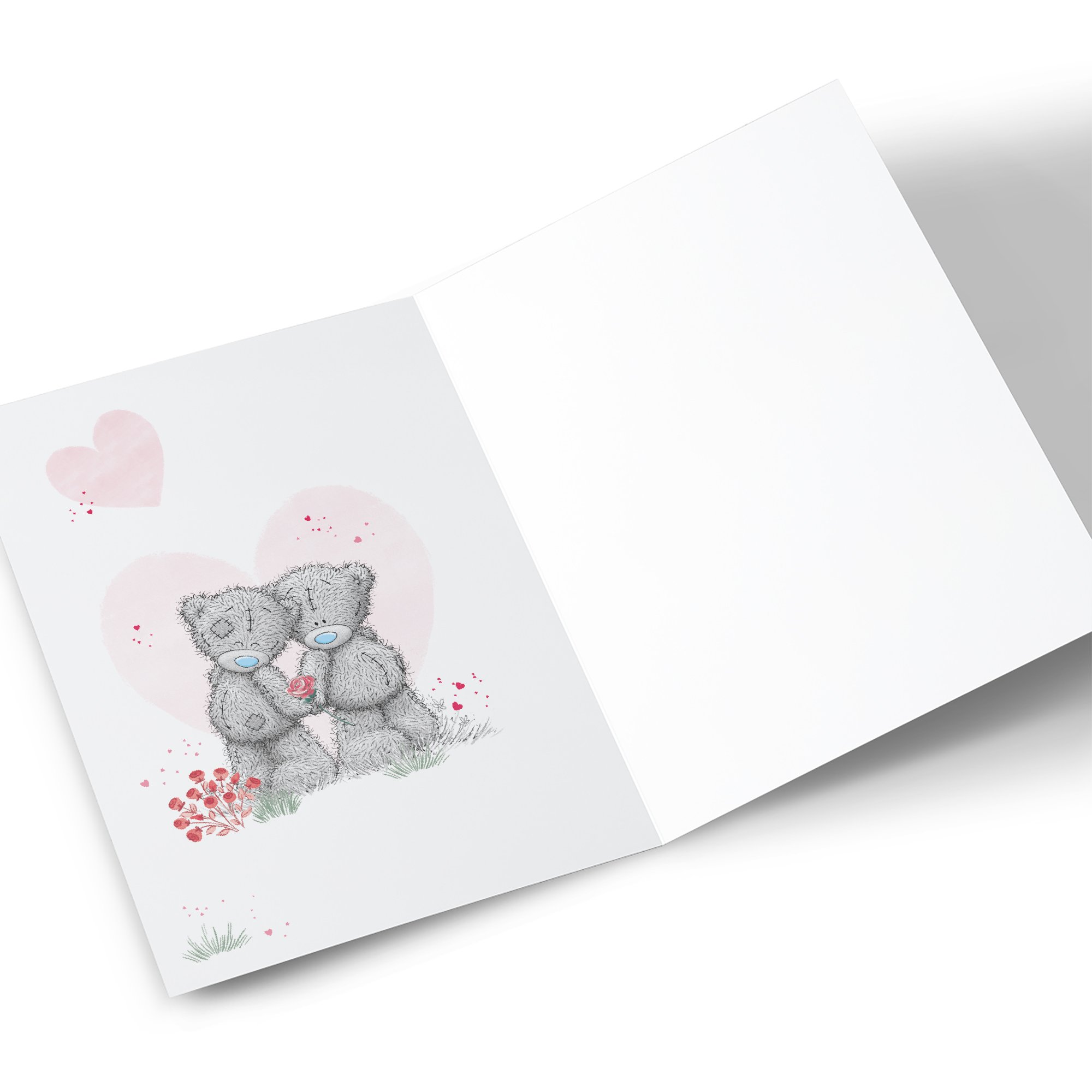 Personalised Tatty Teddy Valentine's Day Card - A Little Message, The One I Love