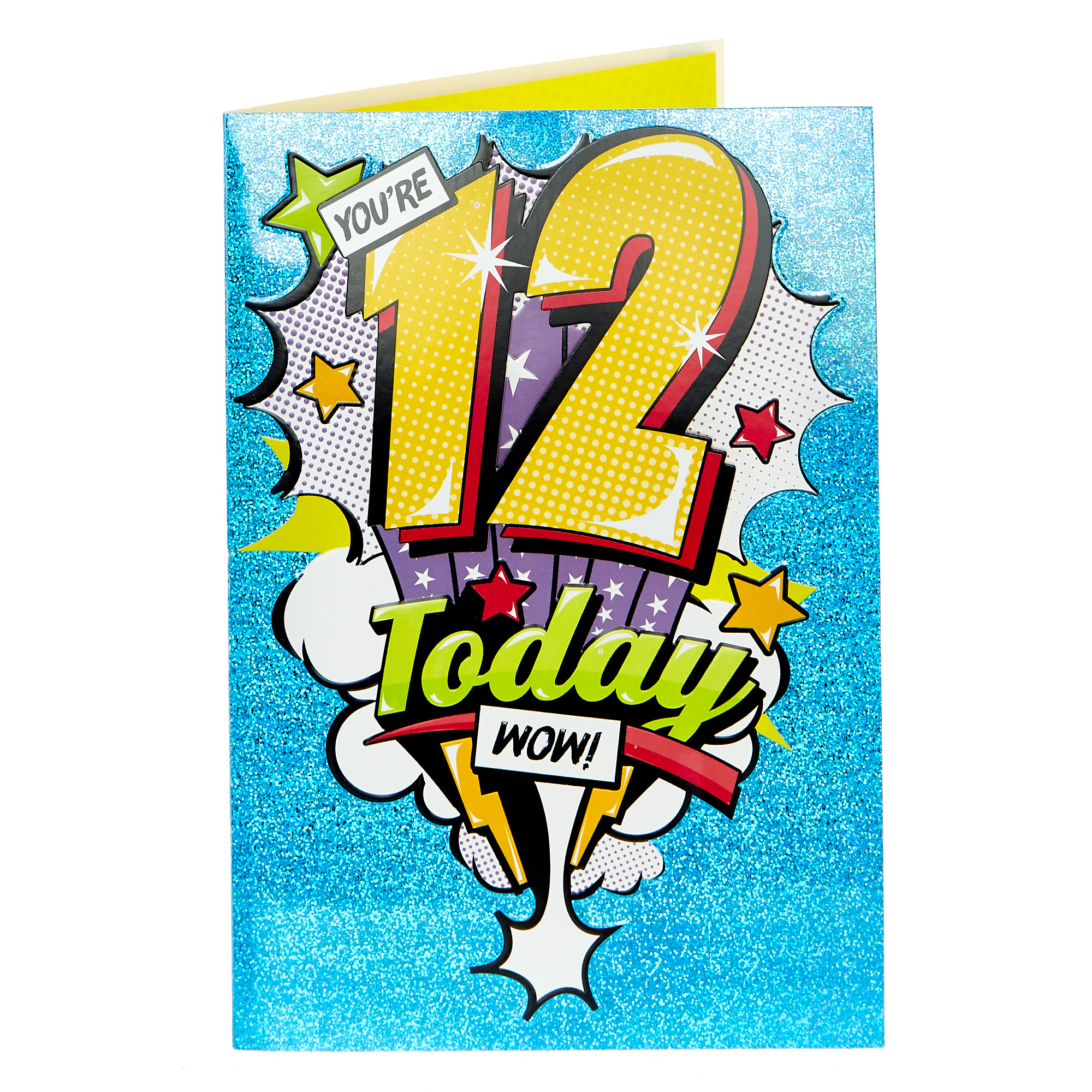Buy 12th Birthday Card WOW For GBP 0 99 Card Factory UK