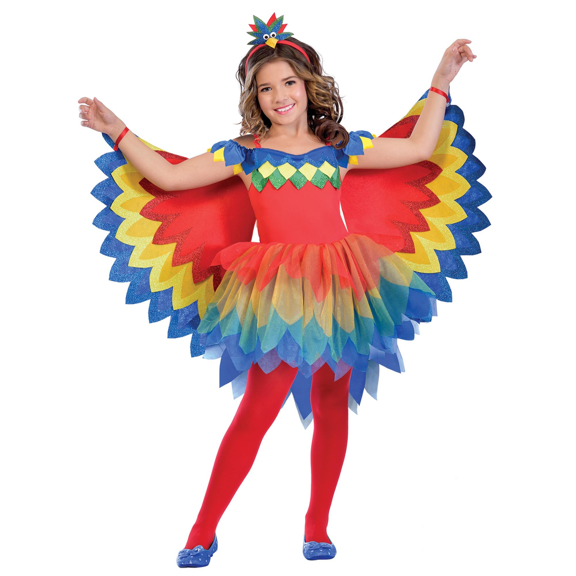 Pretty Parrot Children's Fancy Dress Costume 