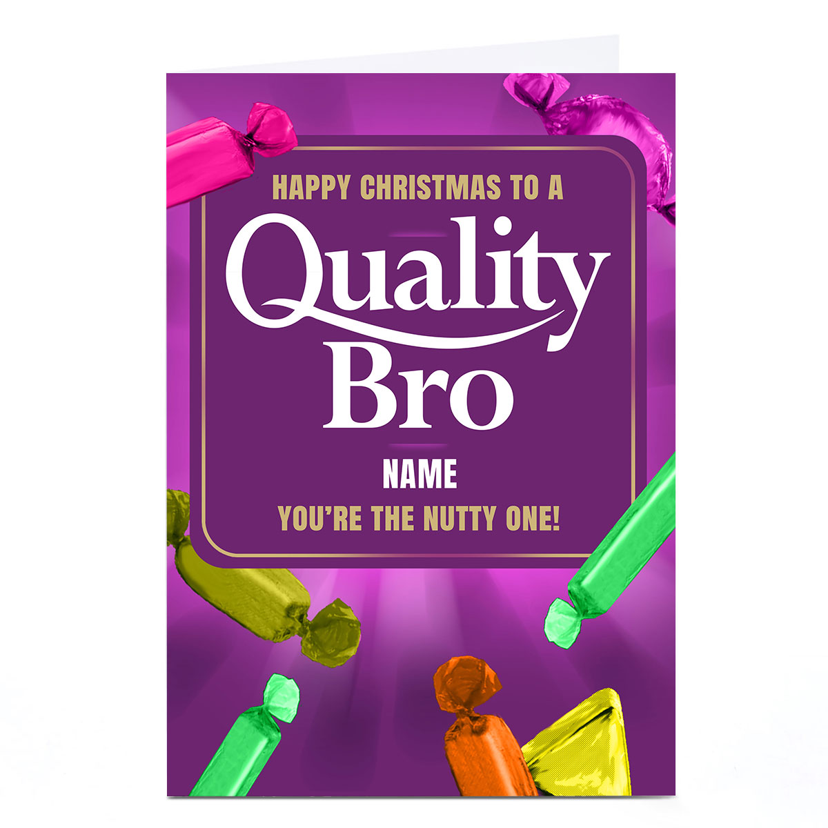 Personalised Bits N Bobs Christmas Card - Quality Bro