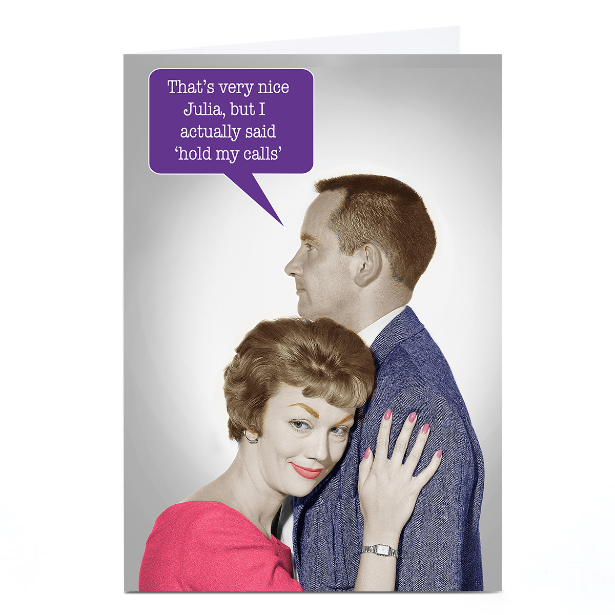 Buy Personalised Any Occasion Card - Hold My Calls for GBP 1.79 | Card ...