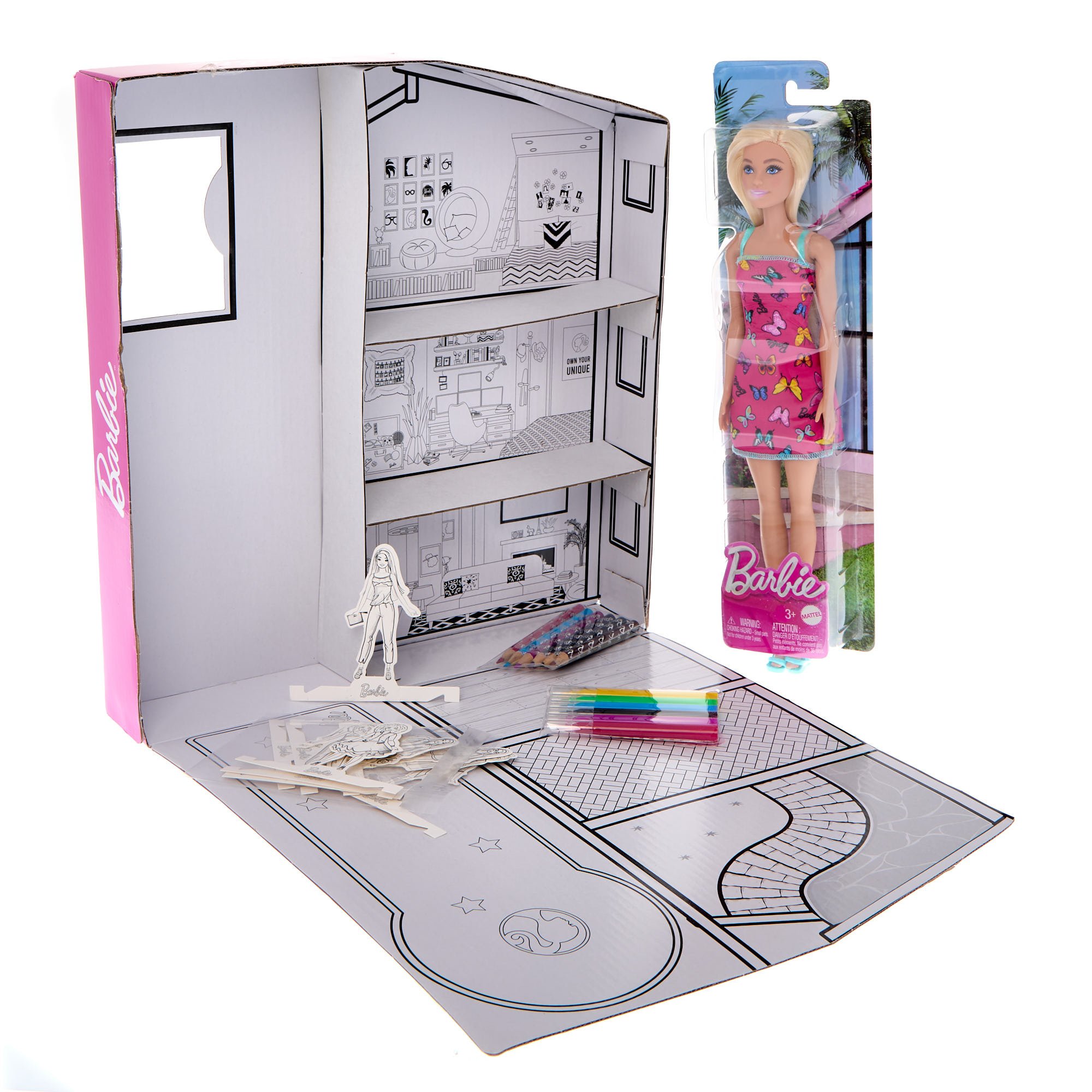 Barbie Designer Dreamhouse Craft Set