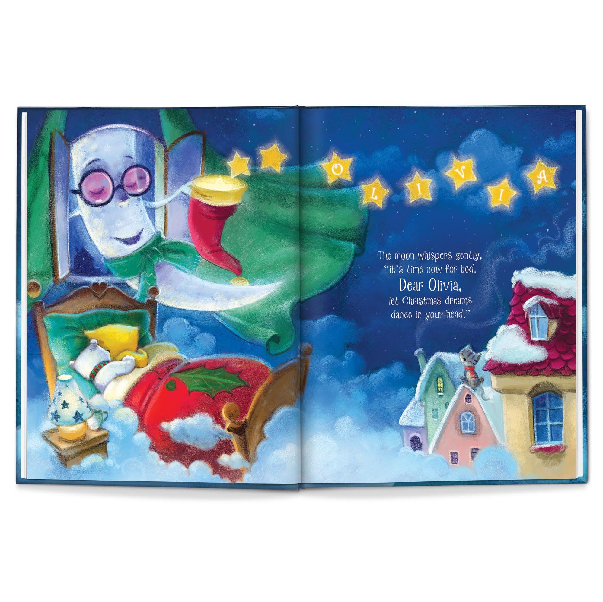 A Christmas Dream For Me Hardcover Personalised Book