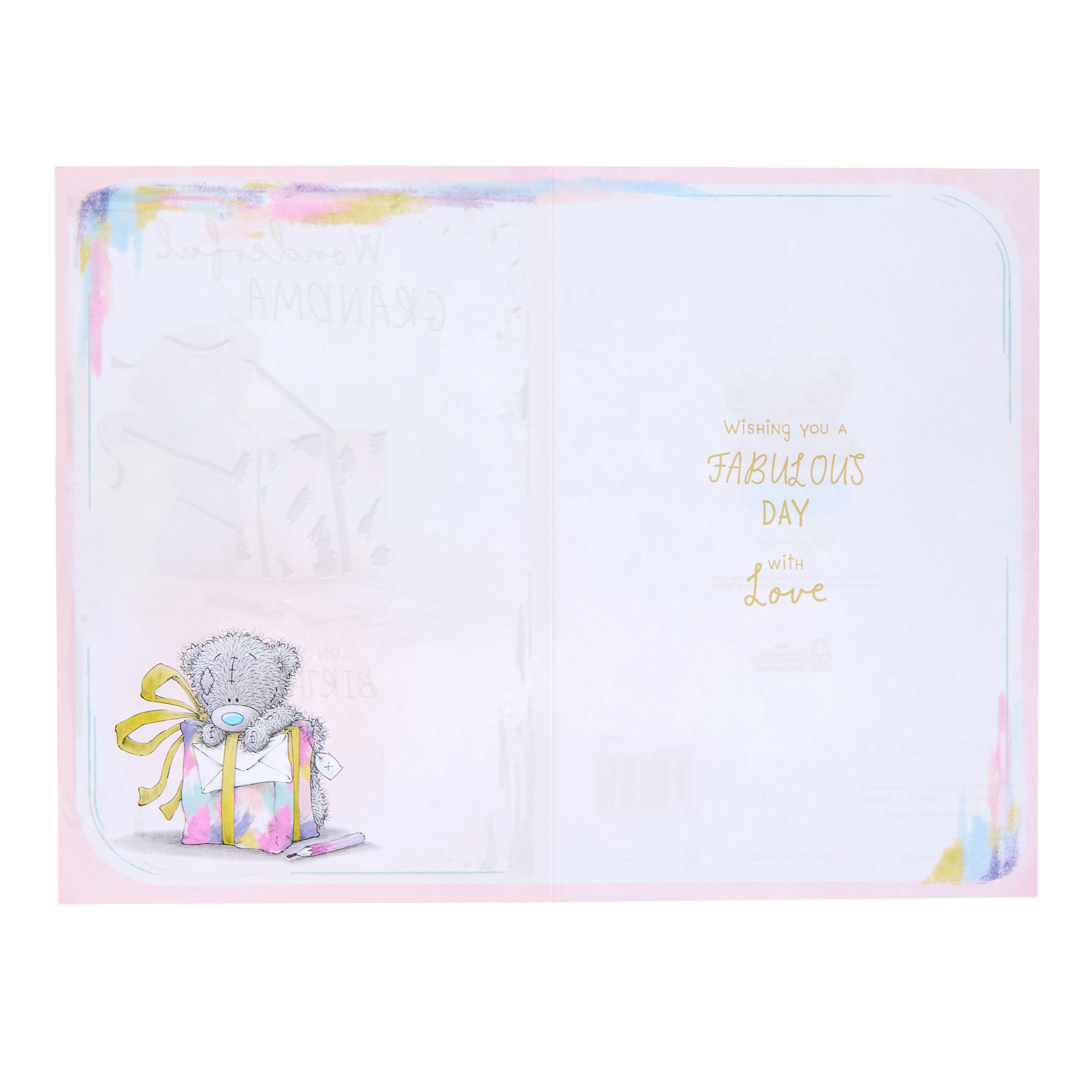 Me To You Tatty Teddy Wonderful Grandma Birthday Card