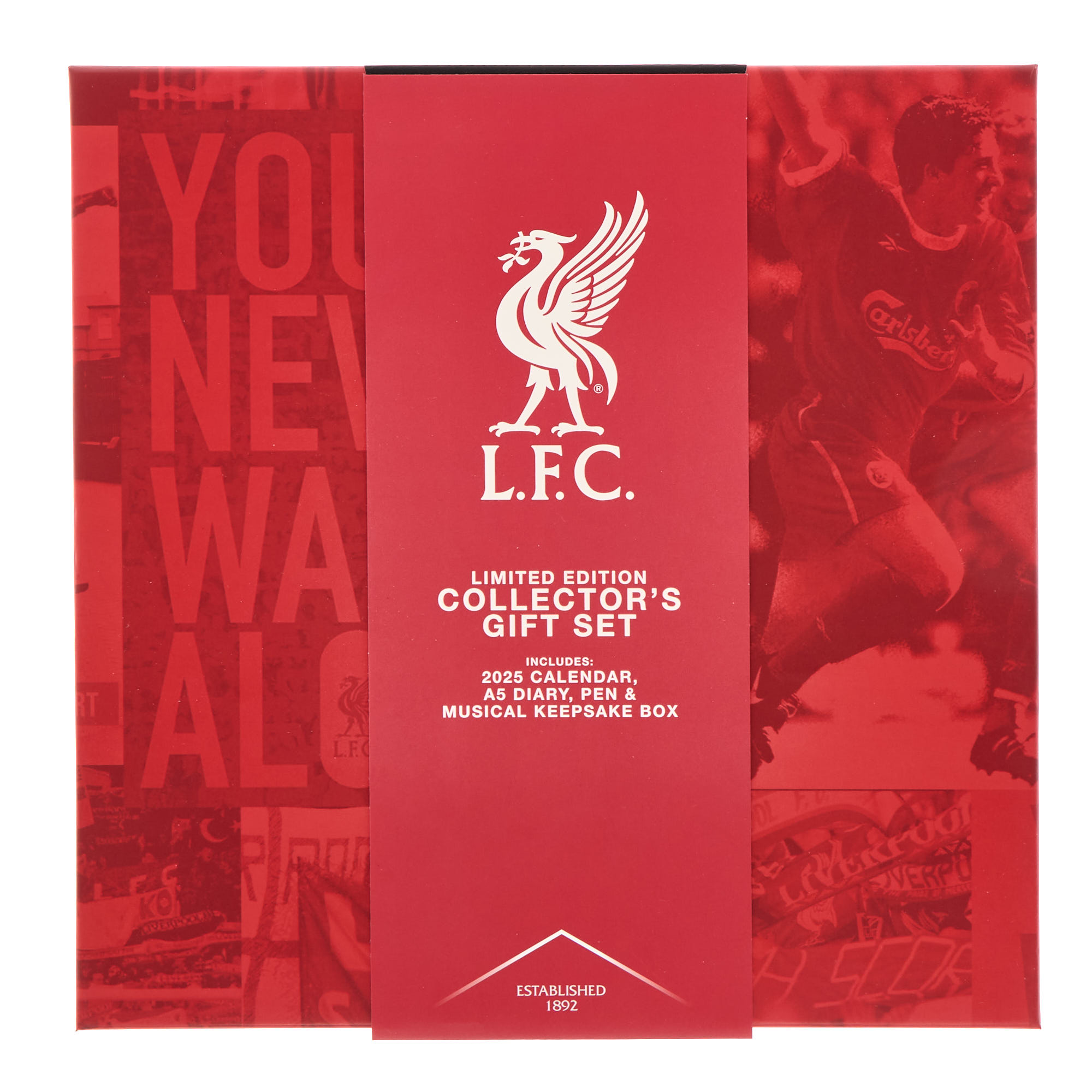 Liverpool FC 2025 Limited Edition Calendar & Musical Collectors Gift Set