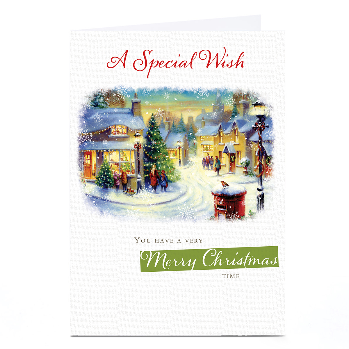 Personalised Christmas Card - A special Wish