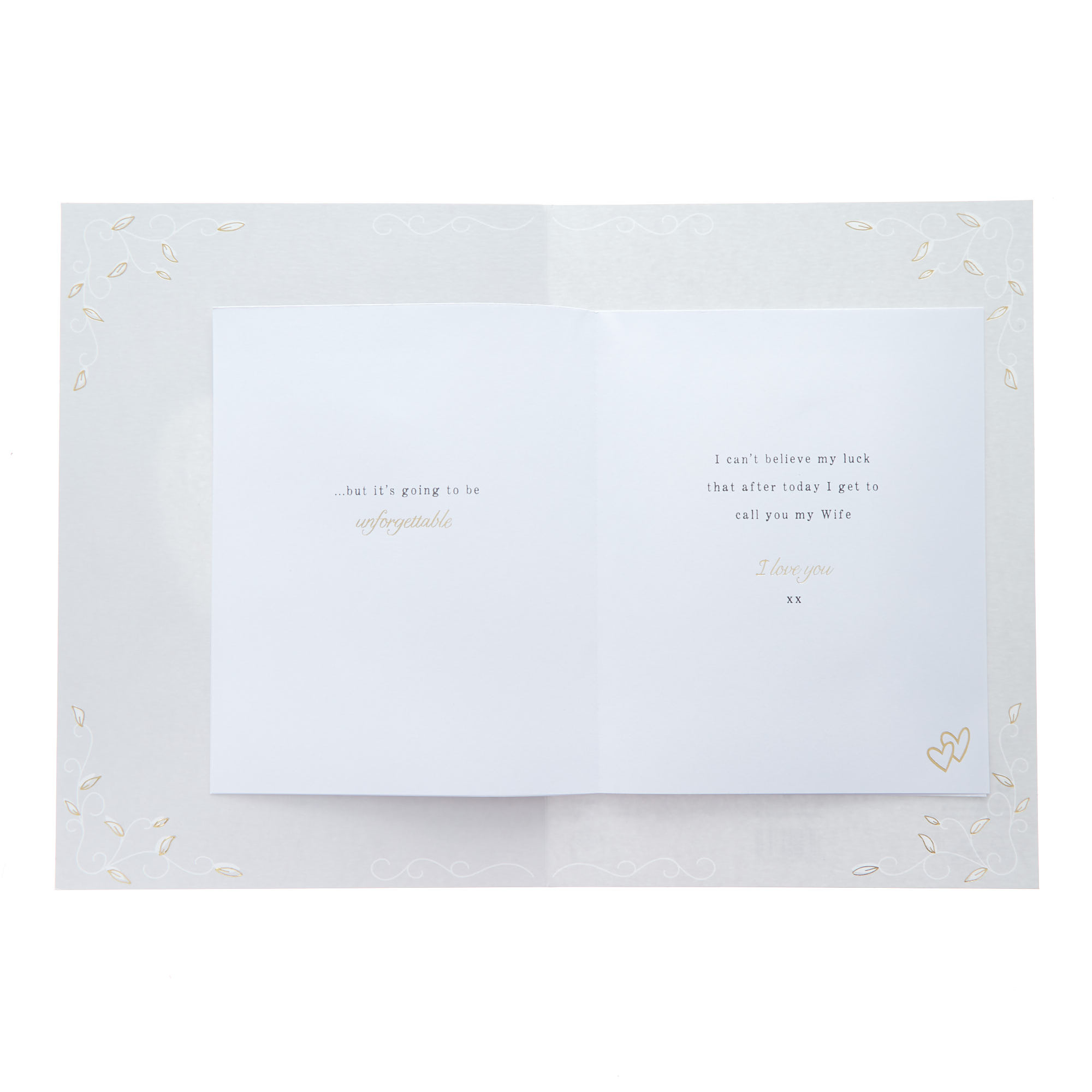 My Wonderful Bride Premium Wedding Card