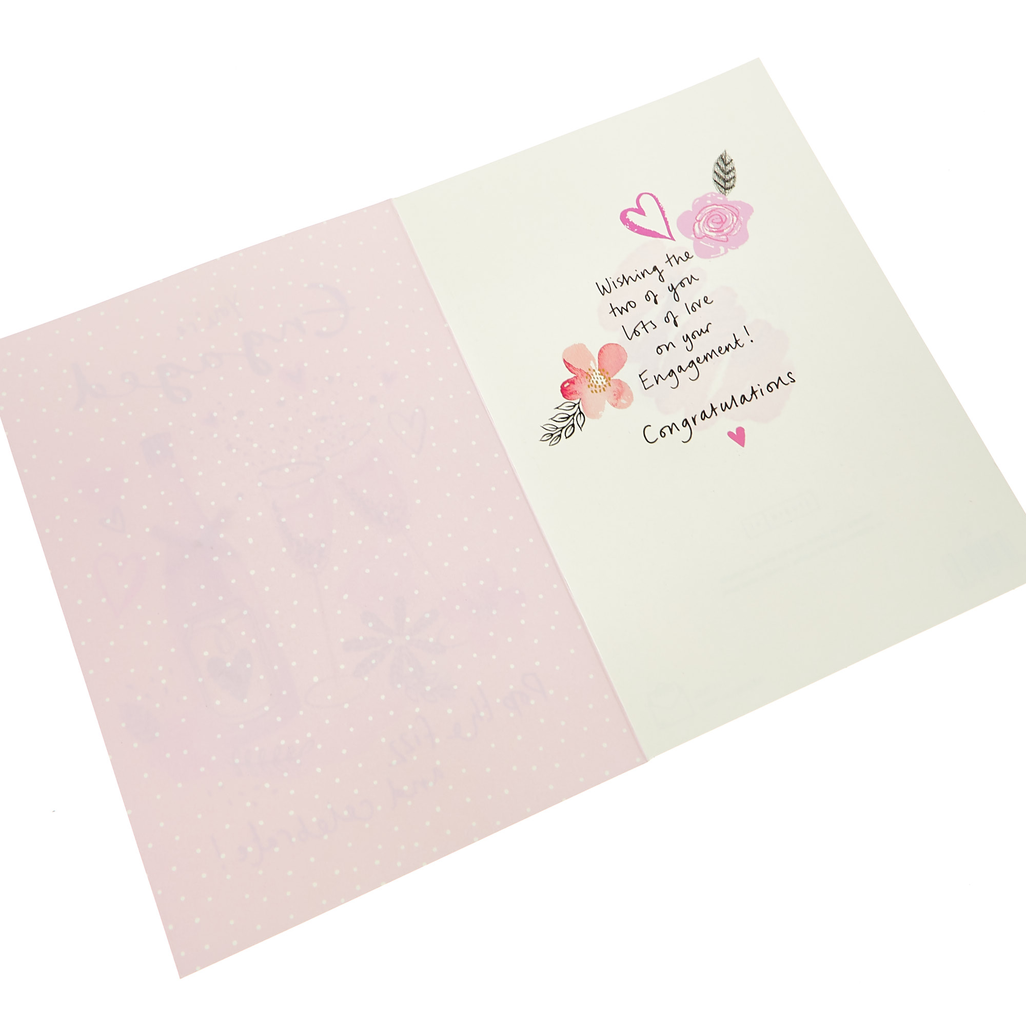 Engagement Card - Pop The Fizz & Celebrate