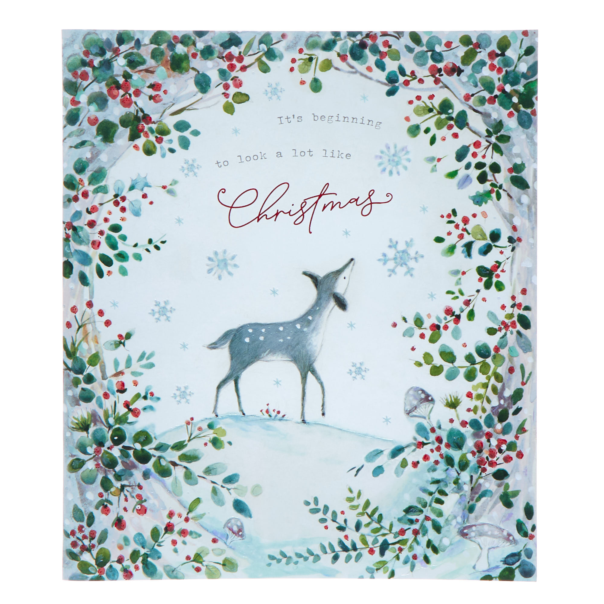 10 Premium Boxed Charity Christmas Cards - Woodland (2 Designs)