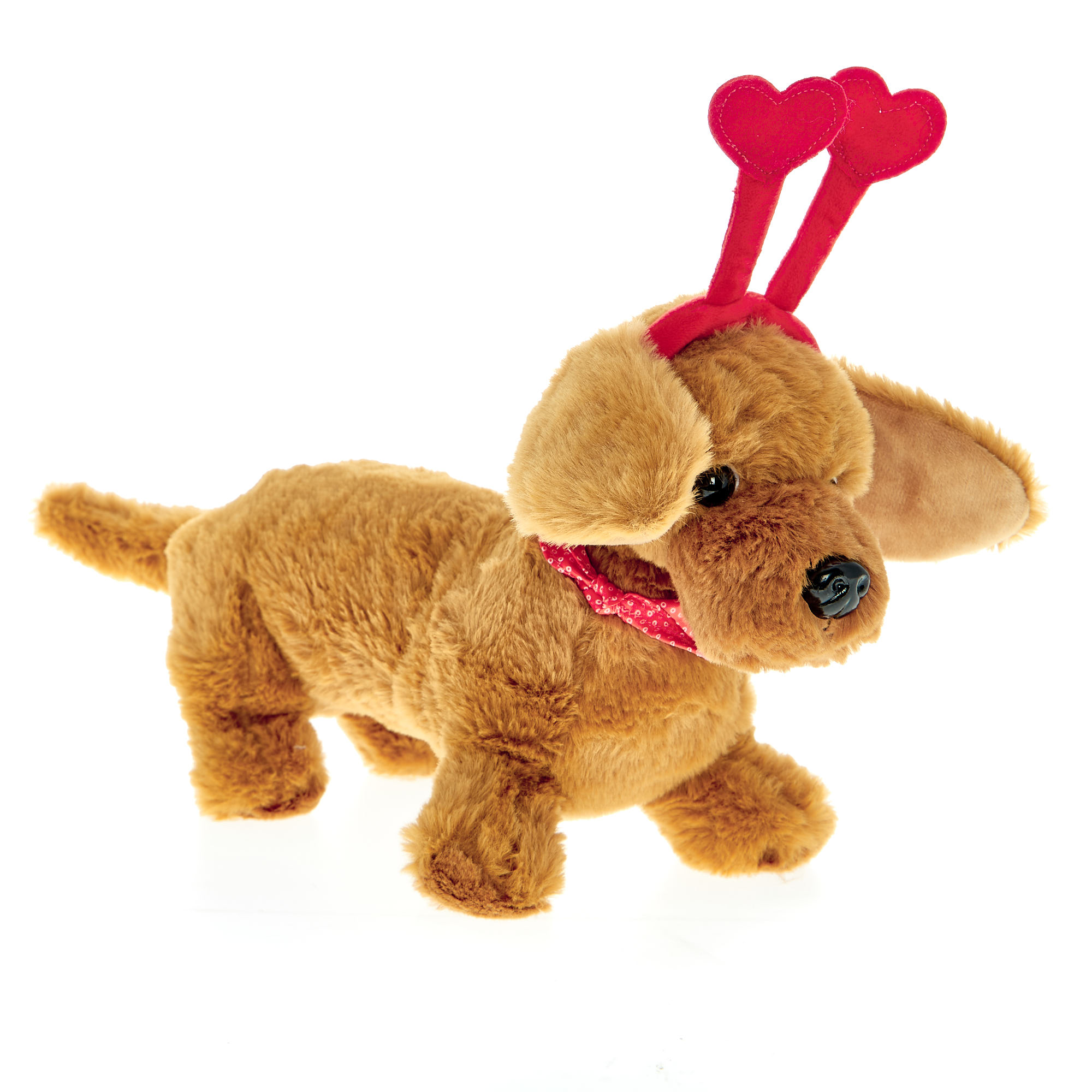 Sausage Dog Soft Toy With Boppers