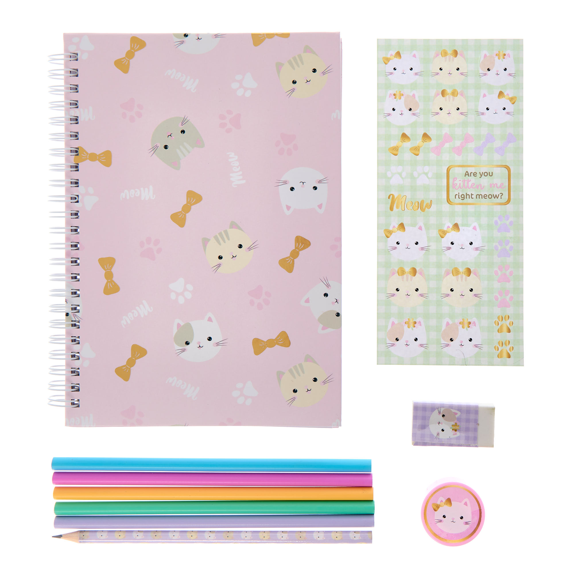 Kitten Stationery Set