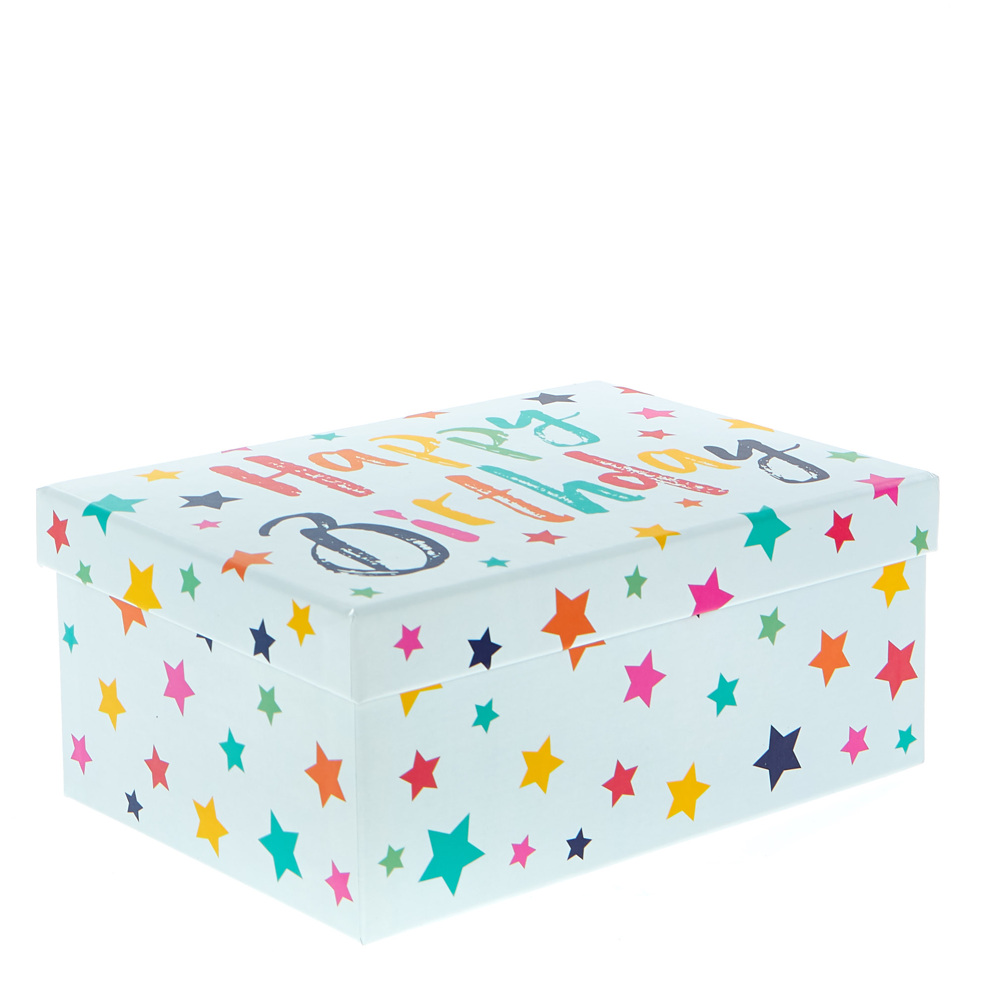 Starry Happy Birthday Gift Boxes - Set Of 3