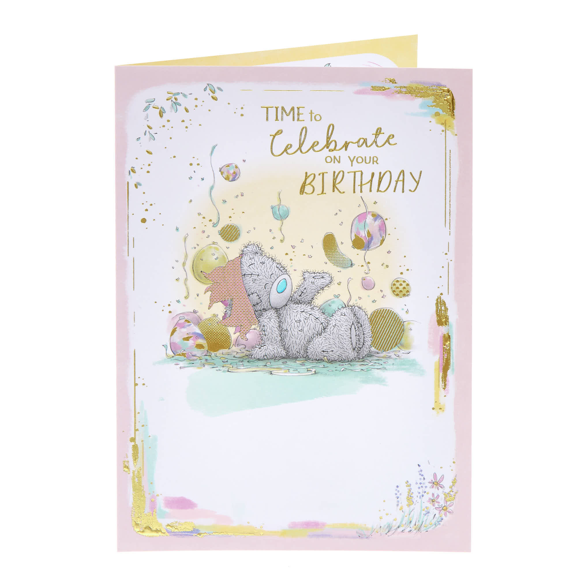 Me To You Tatty Teddy Time To Celebrate Birthday Card