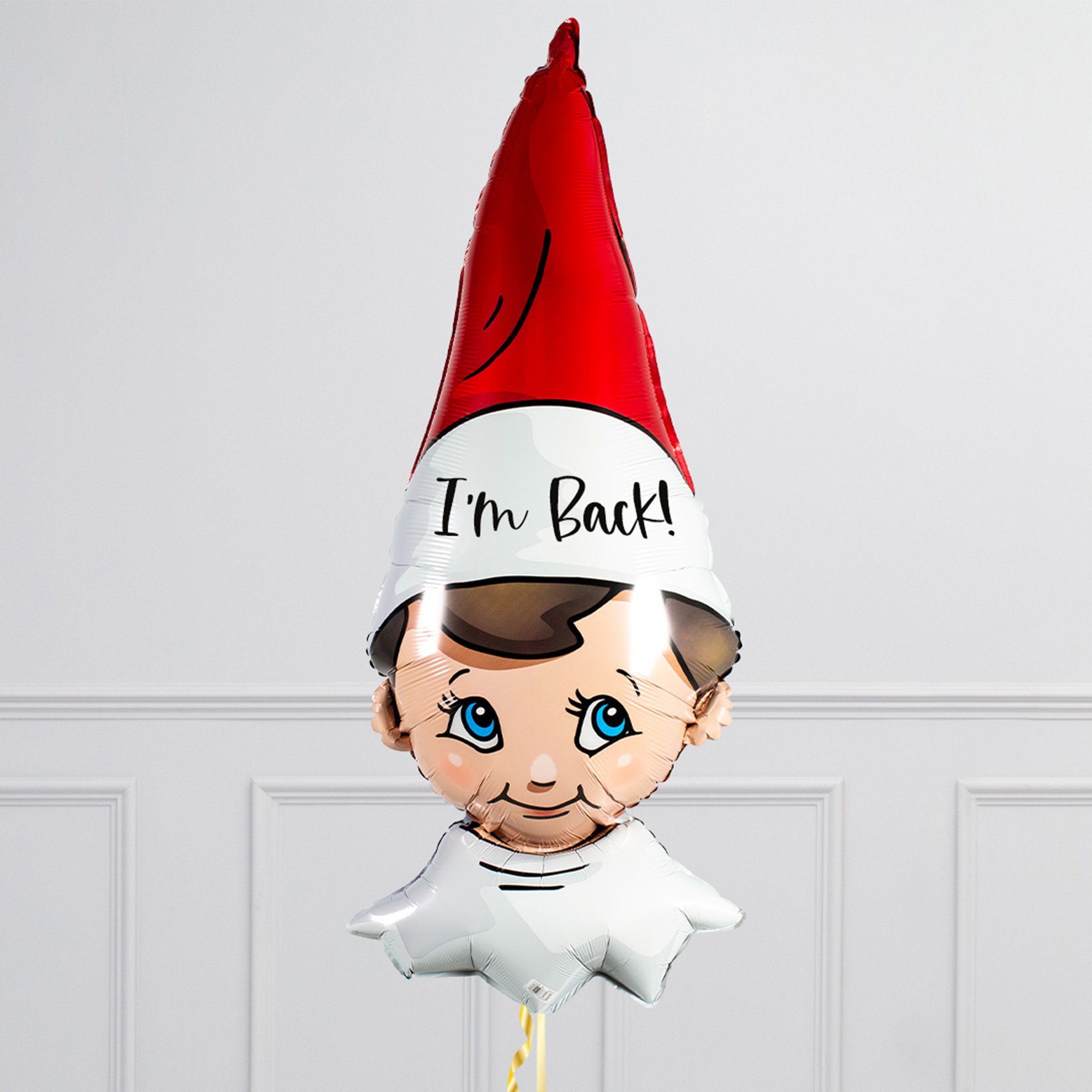 Personalised Elf On The Shelf Christmas Supershape & Foils Bundle - DELIVERED INFLATED!