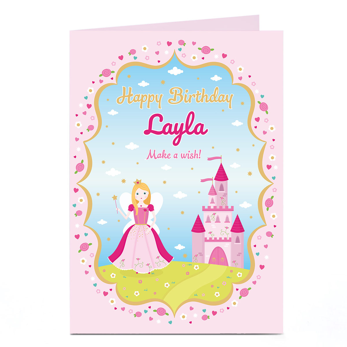 Buy Personalised Birthday Card - Fairy Princess for GBP 1.79 | Card ...