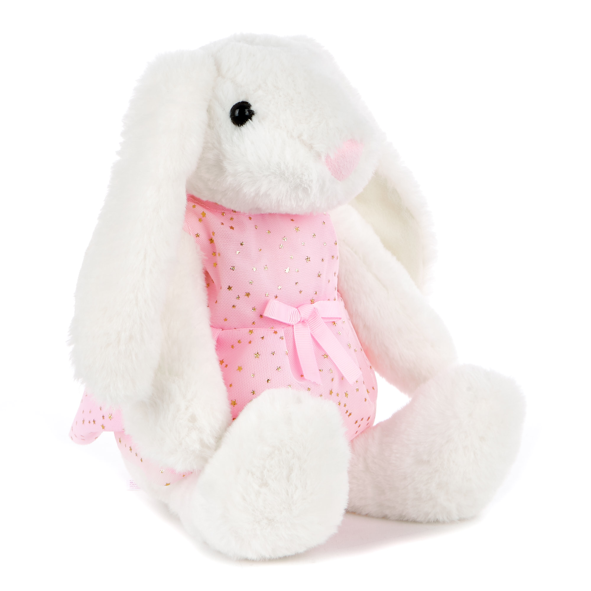 Rabbit In A Dress Soft Toy