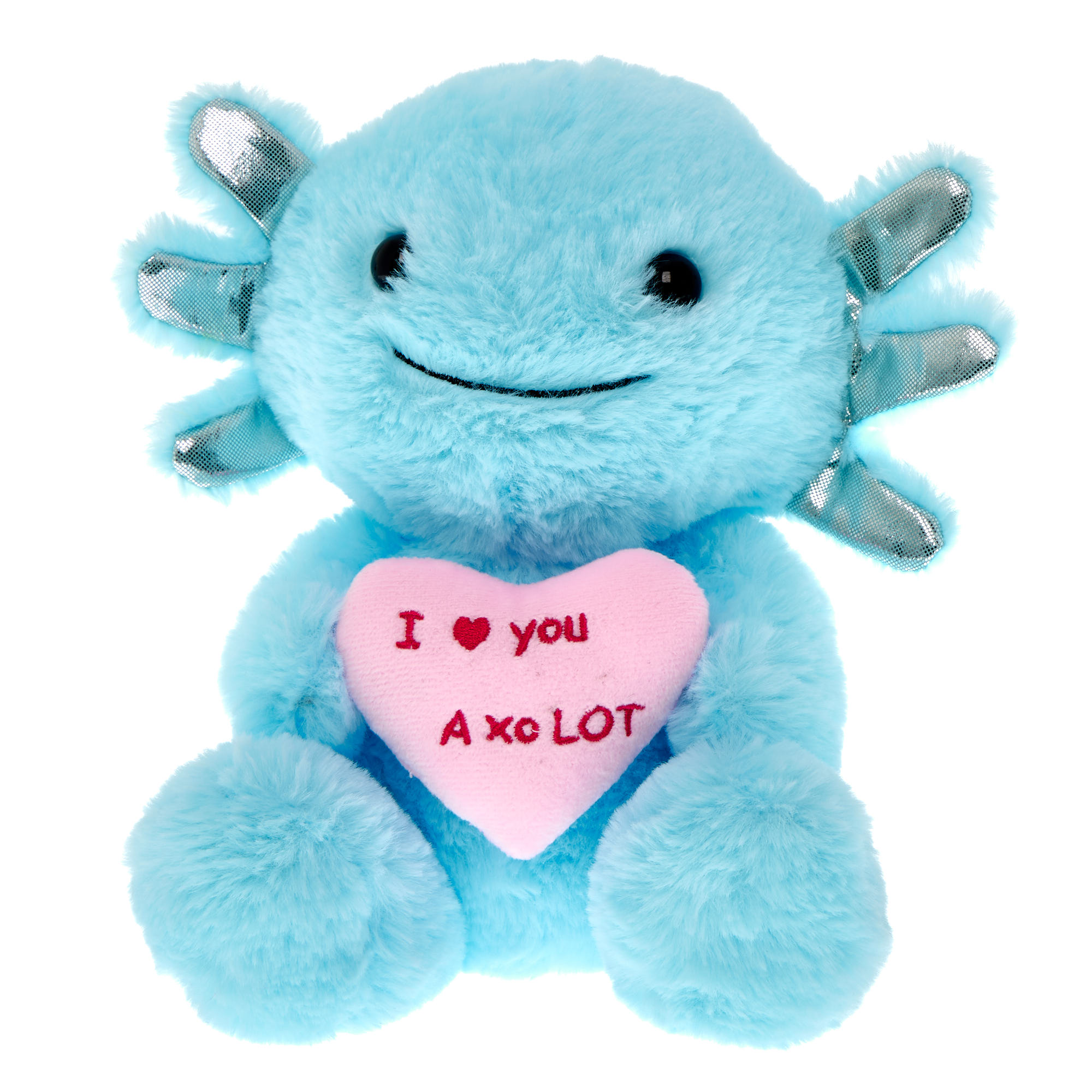 Small Love You Axolotl Soft Toy