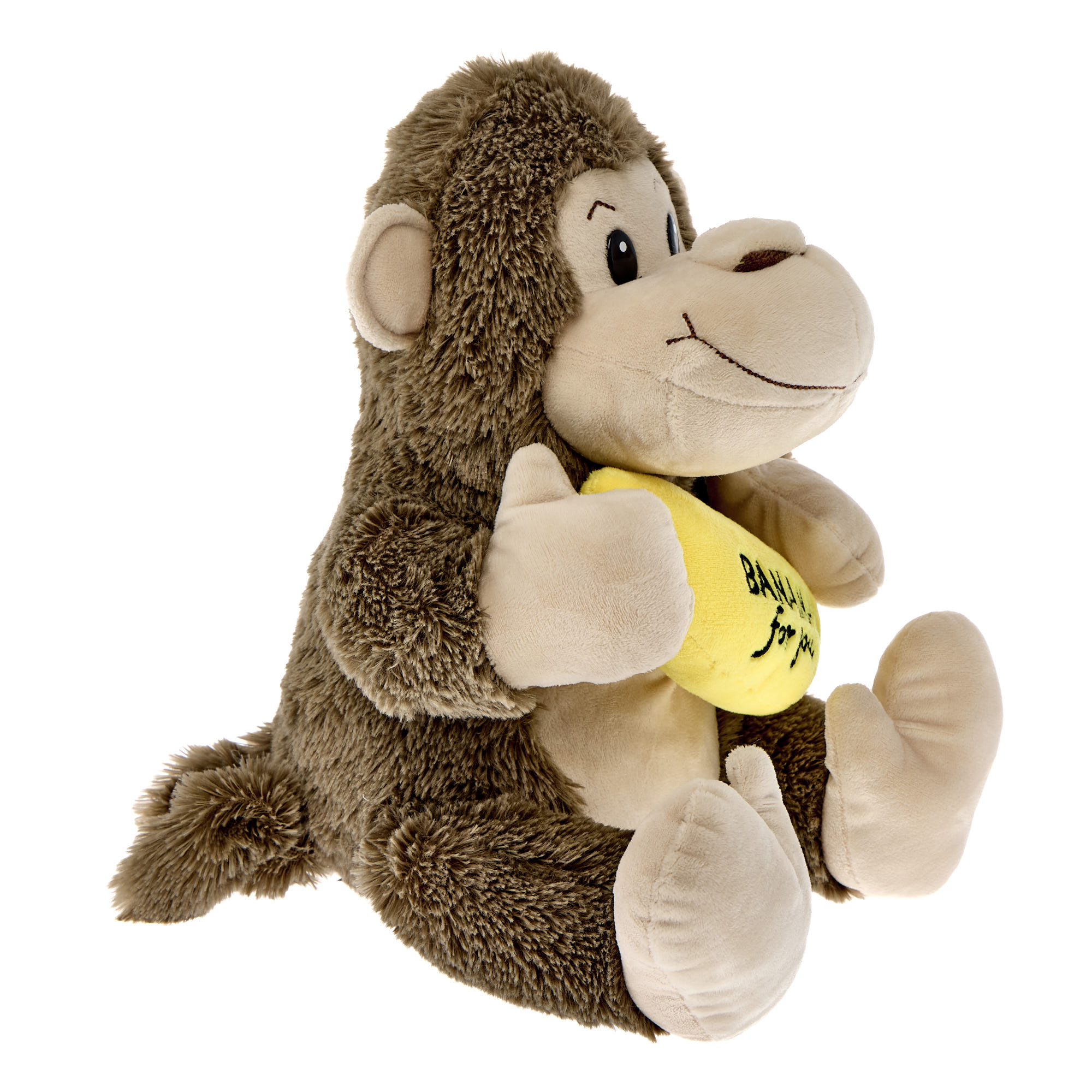 Large Monkey Bananas For You Soft Toy