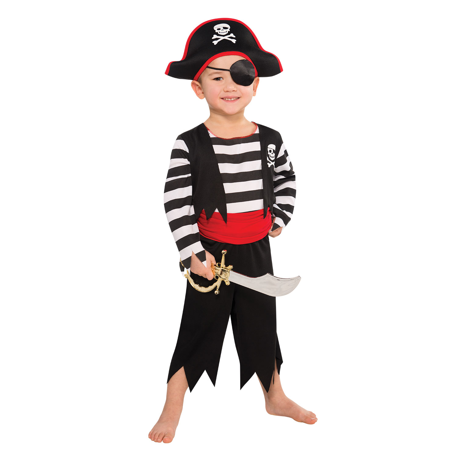 Deckhand Pirate Children's Fancy Dress Costume