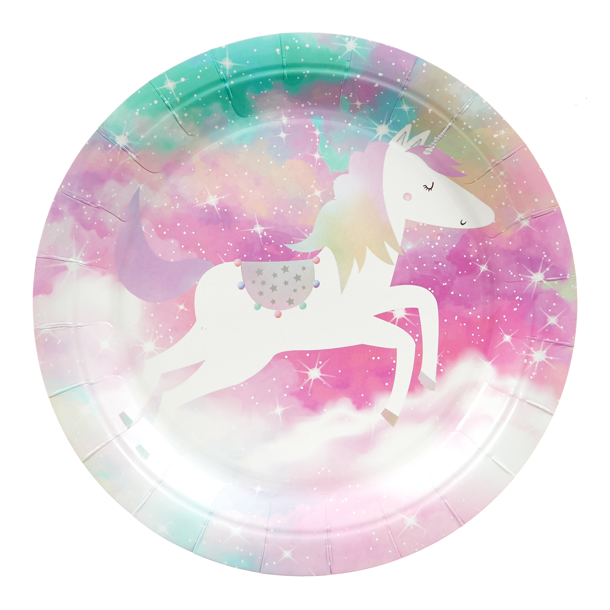  Unicorn Party Tableware & Decorations Bundle - 8 Guests | Card Factory