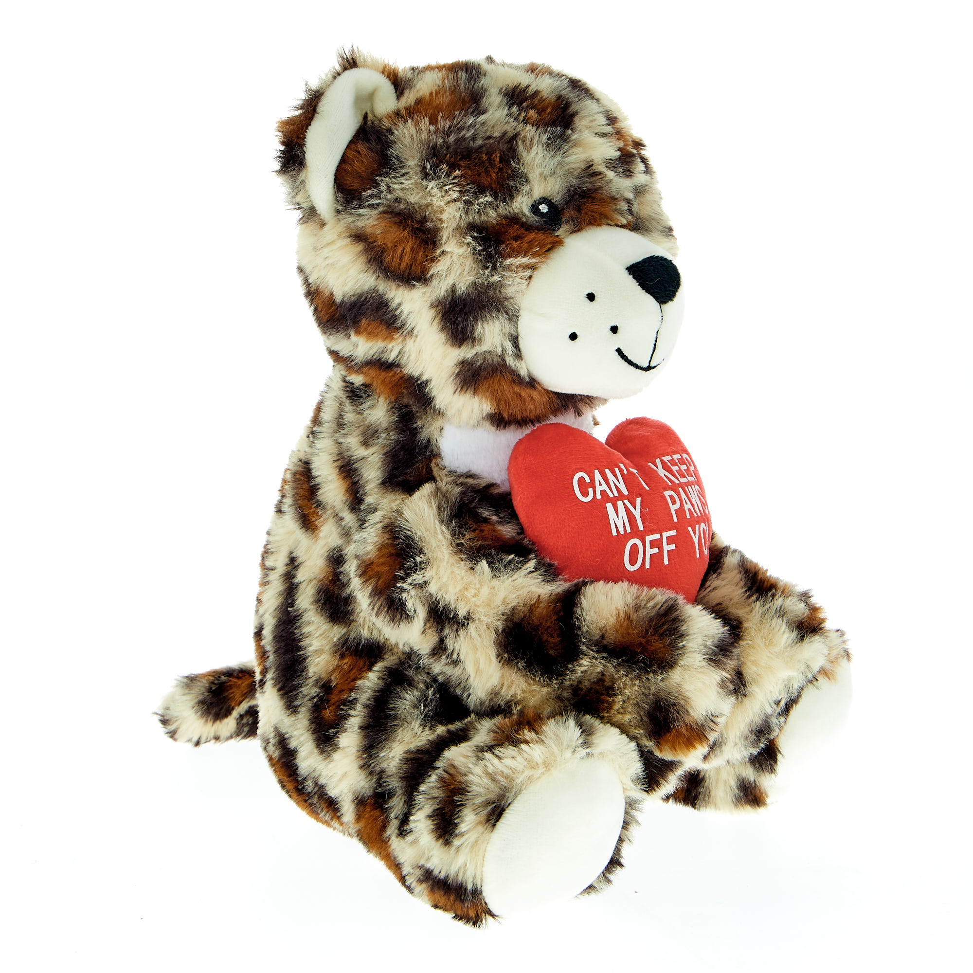 Can't Keep My Paws Off You Leopard Soft Toy