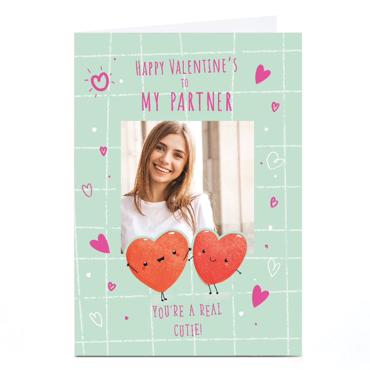 Personalised Valentine's Day Card - Real Cutie, My Partner