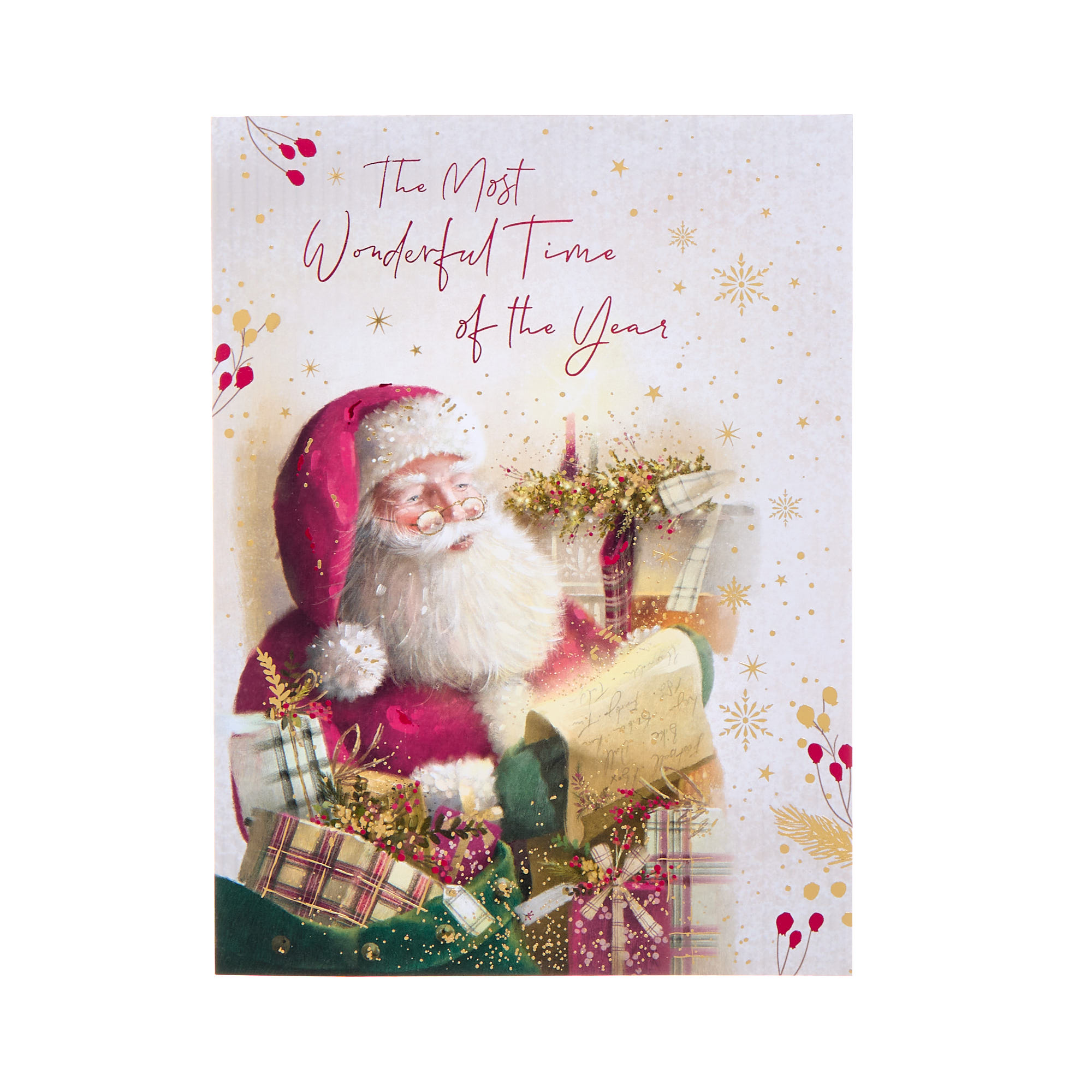 Deluxe Santa Charity Christmas Cards - Pack of 10 (2 Designs)