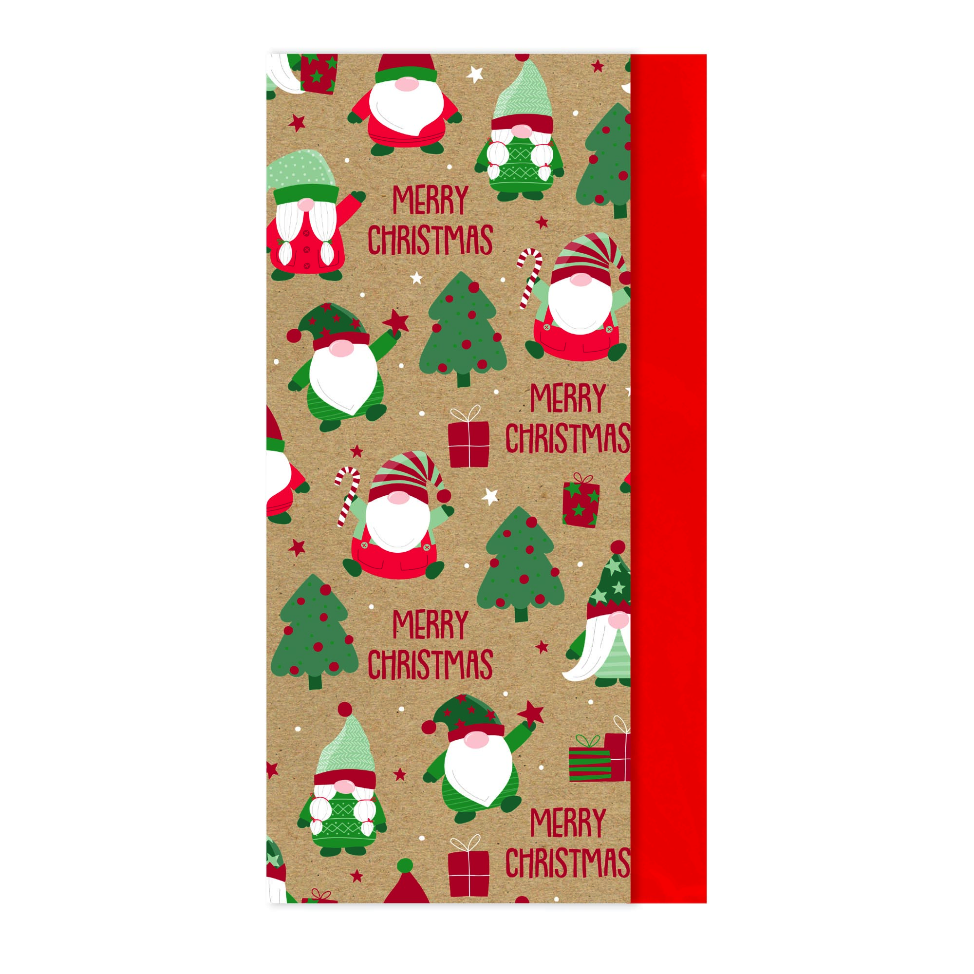 Christmas Gonk Tissue Paper - 8 Sheets