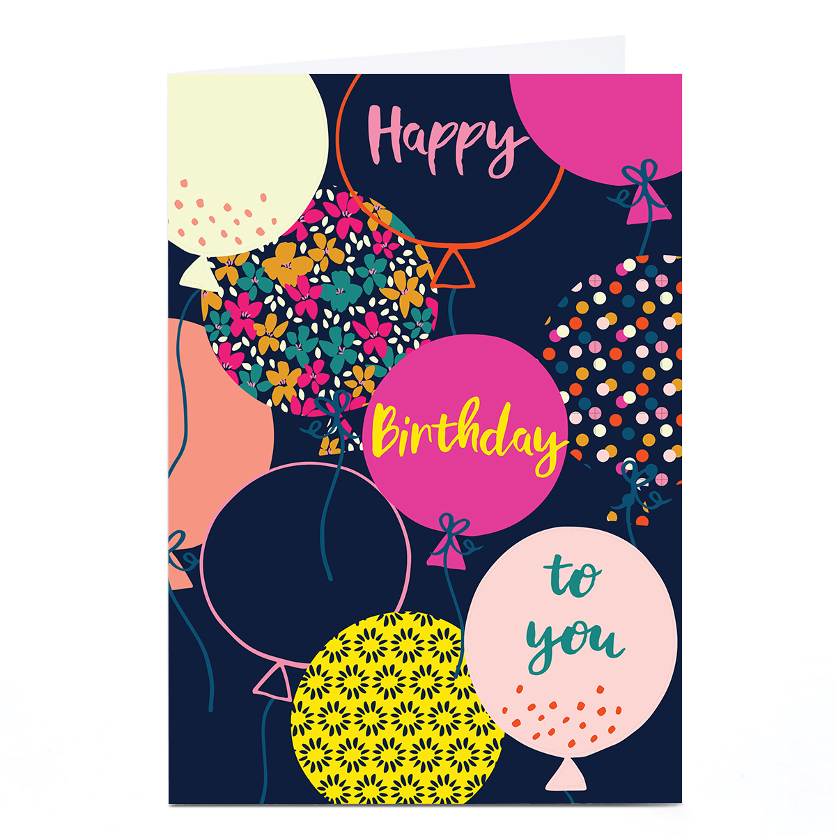 Buy Personalised Sazerelli Birthday Card - Balloons for GBP 2.29 | Card ...