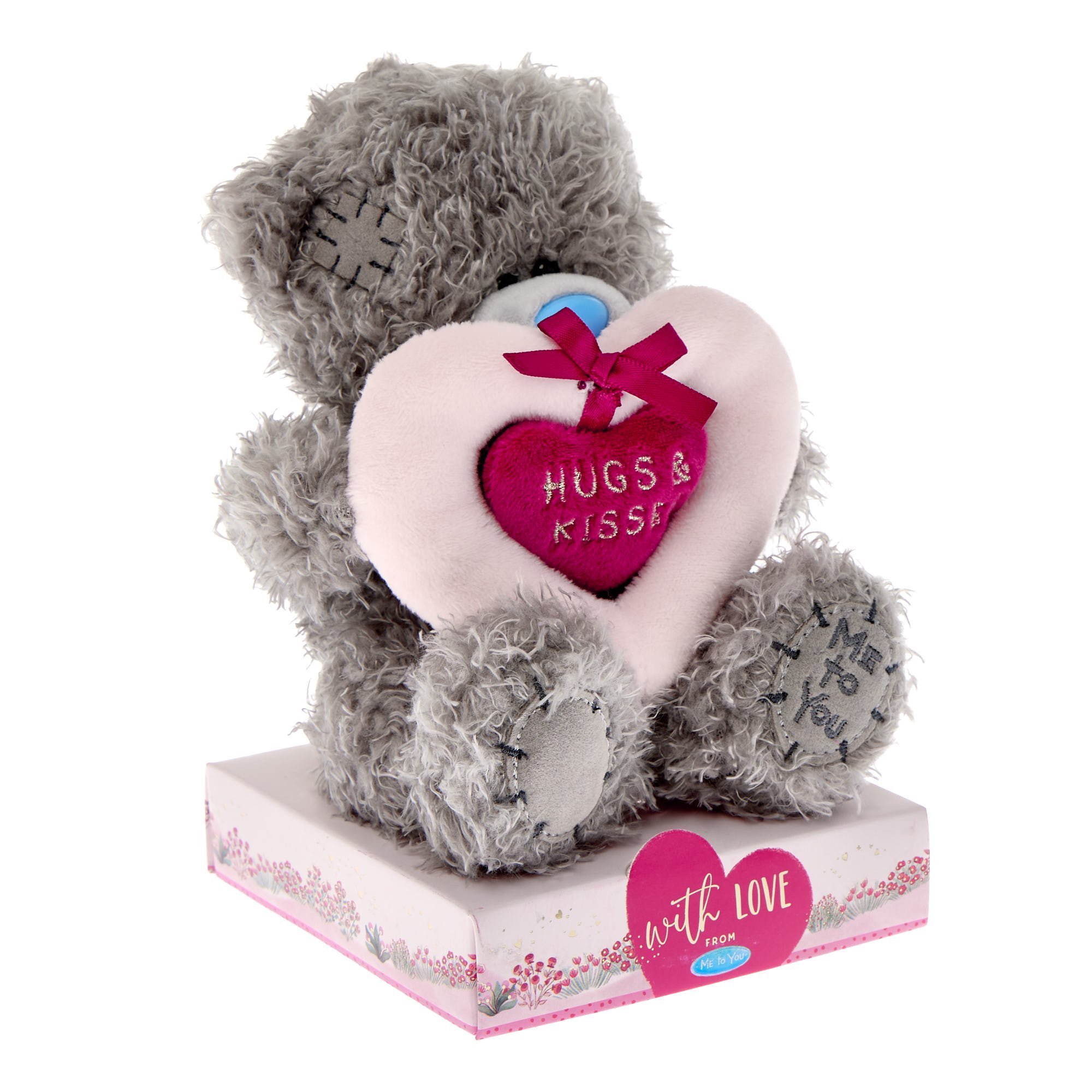 Me To You Tatty Teddy Hugs & Kisses Heart Plush