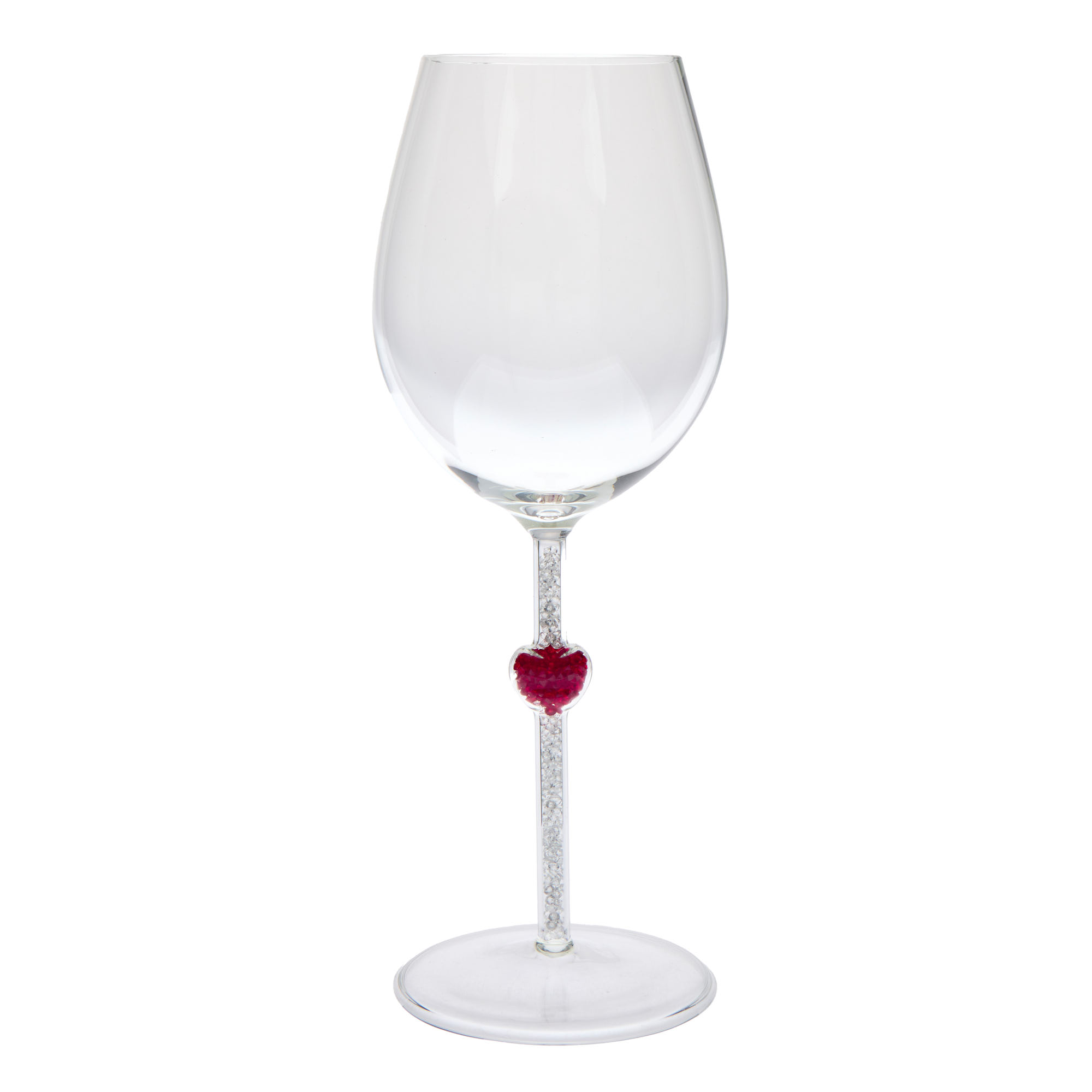 Diamante Heart Very special someone Wine Glass