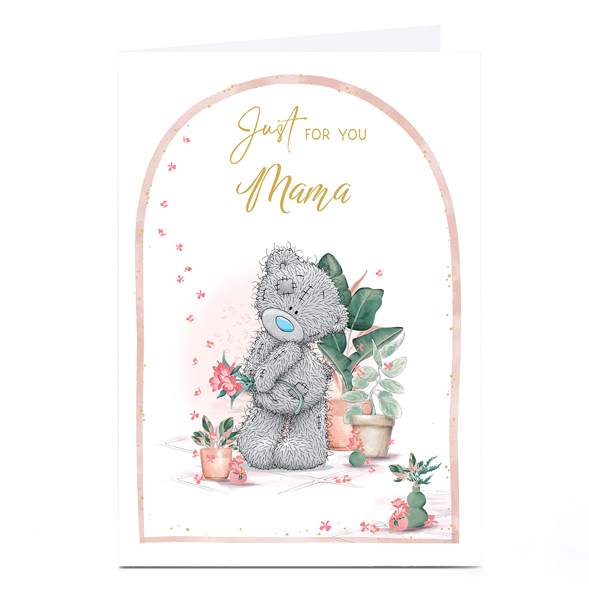 Personalised Tatty Teddy Mother's Day Card - Just for You, Mama