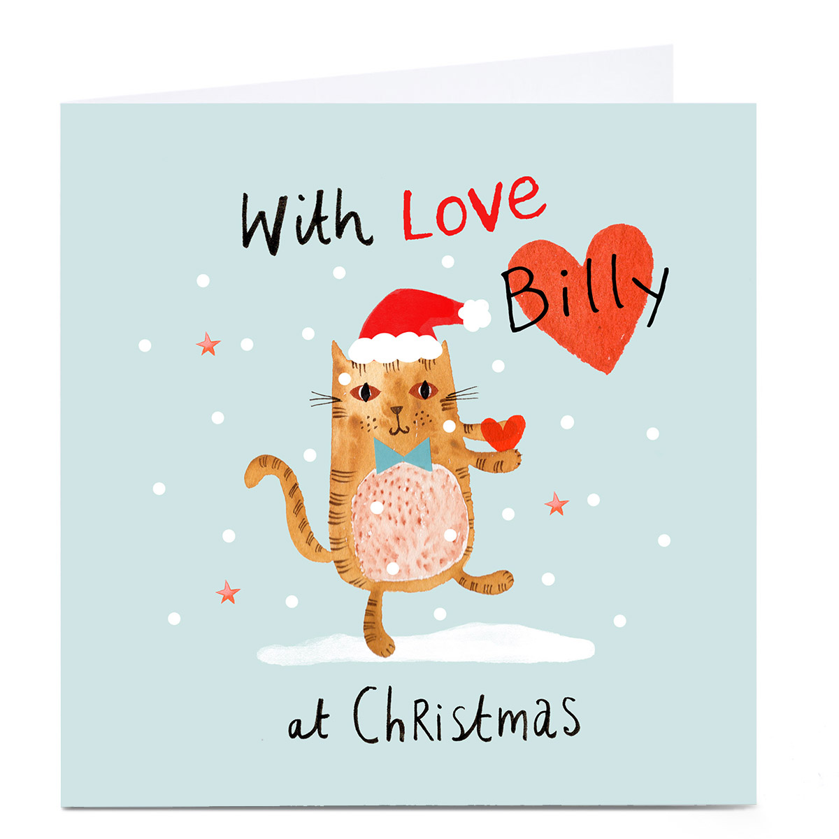 Buy Personalised Lindsay Loves To Draw Christmas Card With Love For Gbp 329 Card Factory Uk 9497