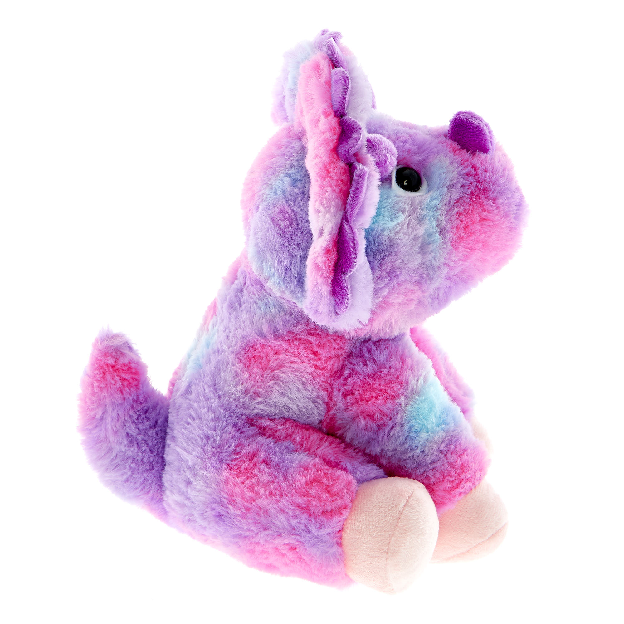 Pink & Purple Dinosaur Soft Toy