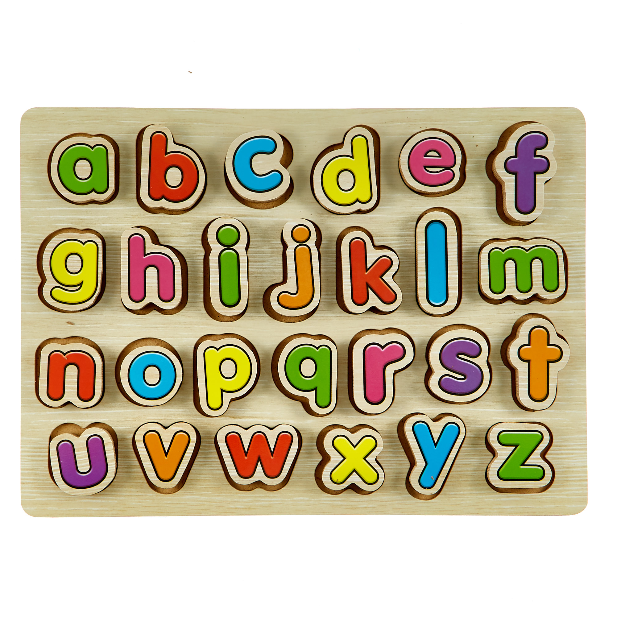 Children's Wooden Alphabet Puzzle