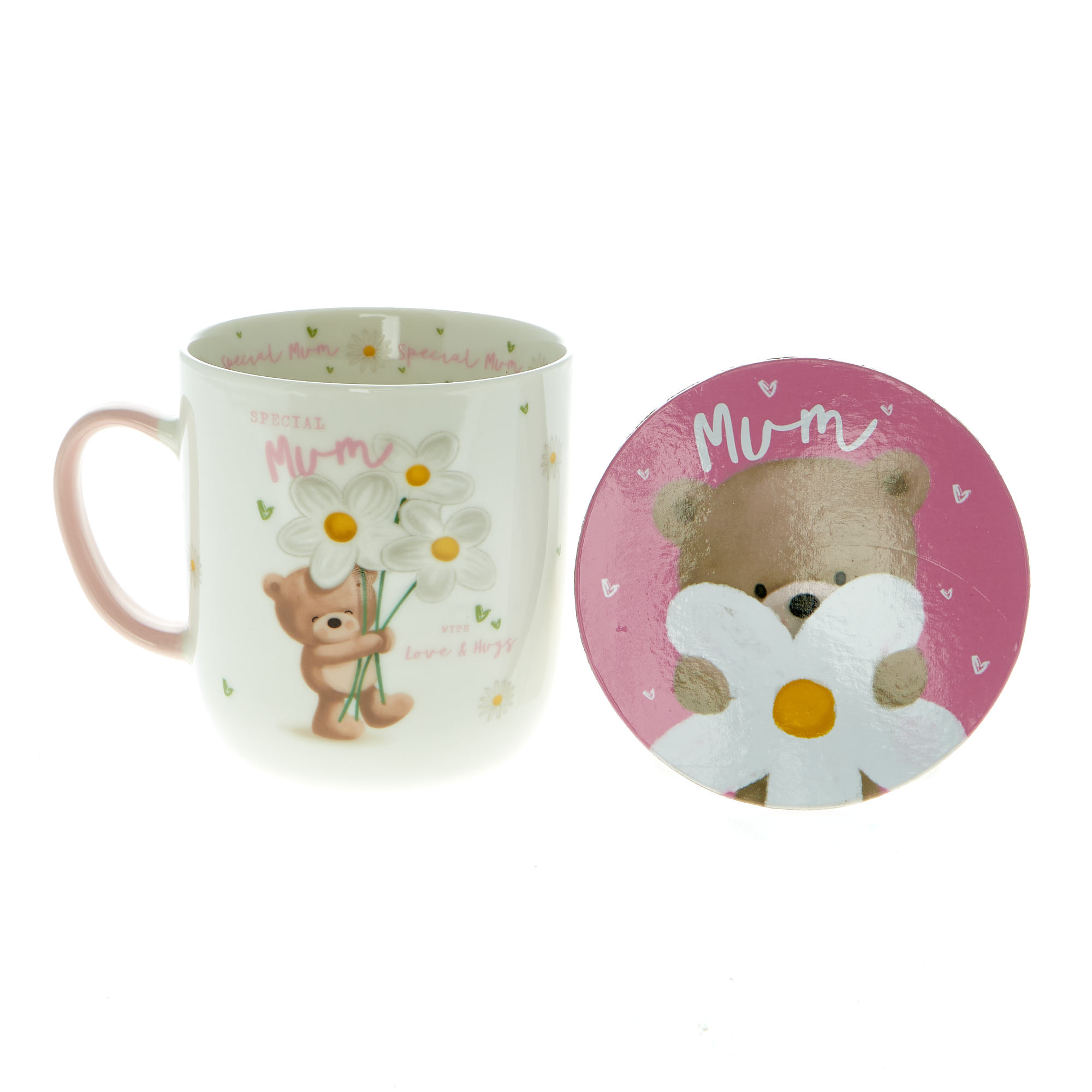 Mummy Love & Hugs Mug & Coaster Set