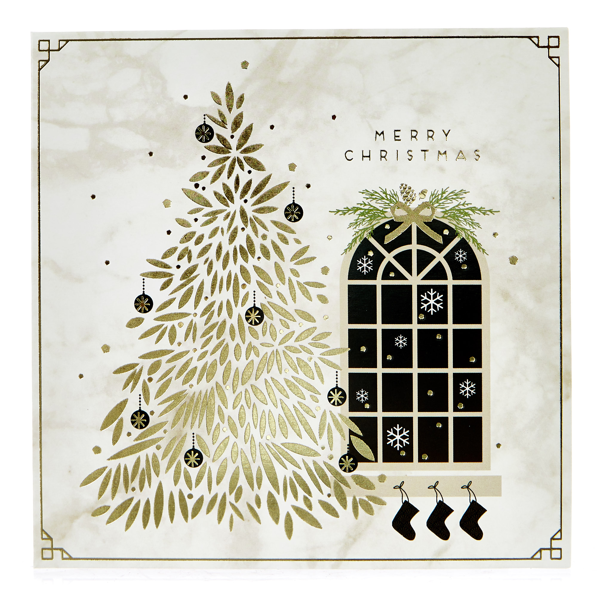 Art Deco Charity Christmas Cards - Pack Of 20