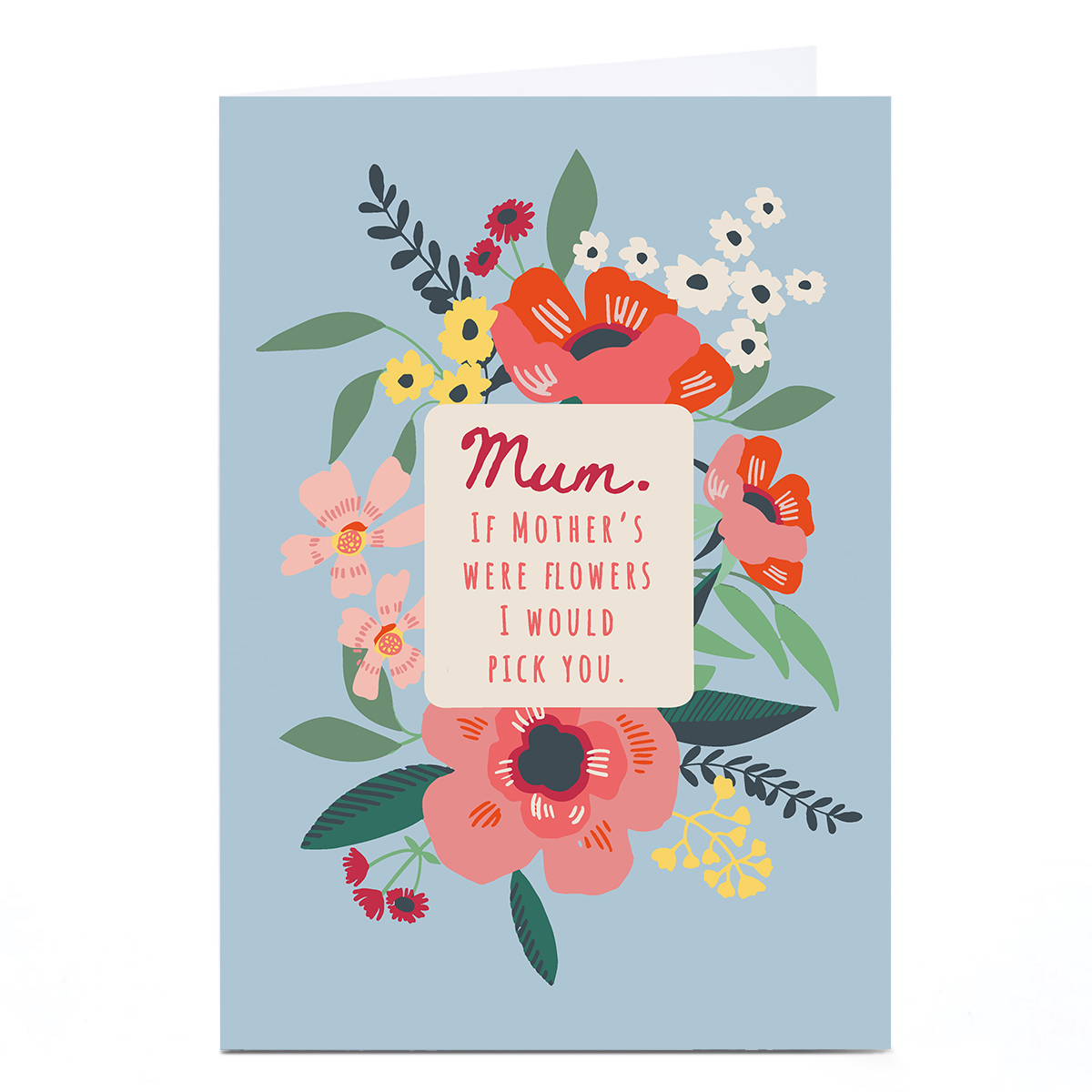 Buy Personalised Bev Hopwood Mother's Day Card - Pick You, Mum for GBP ...