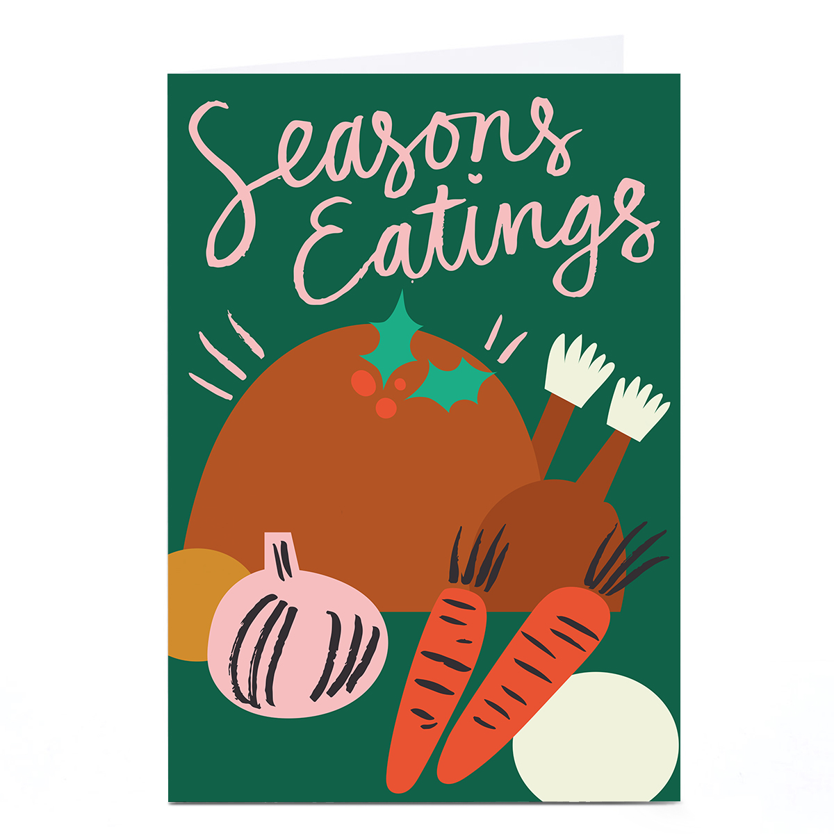 Personalise Ashley Le Quere Christmas Card - Seasons Eatings