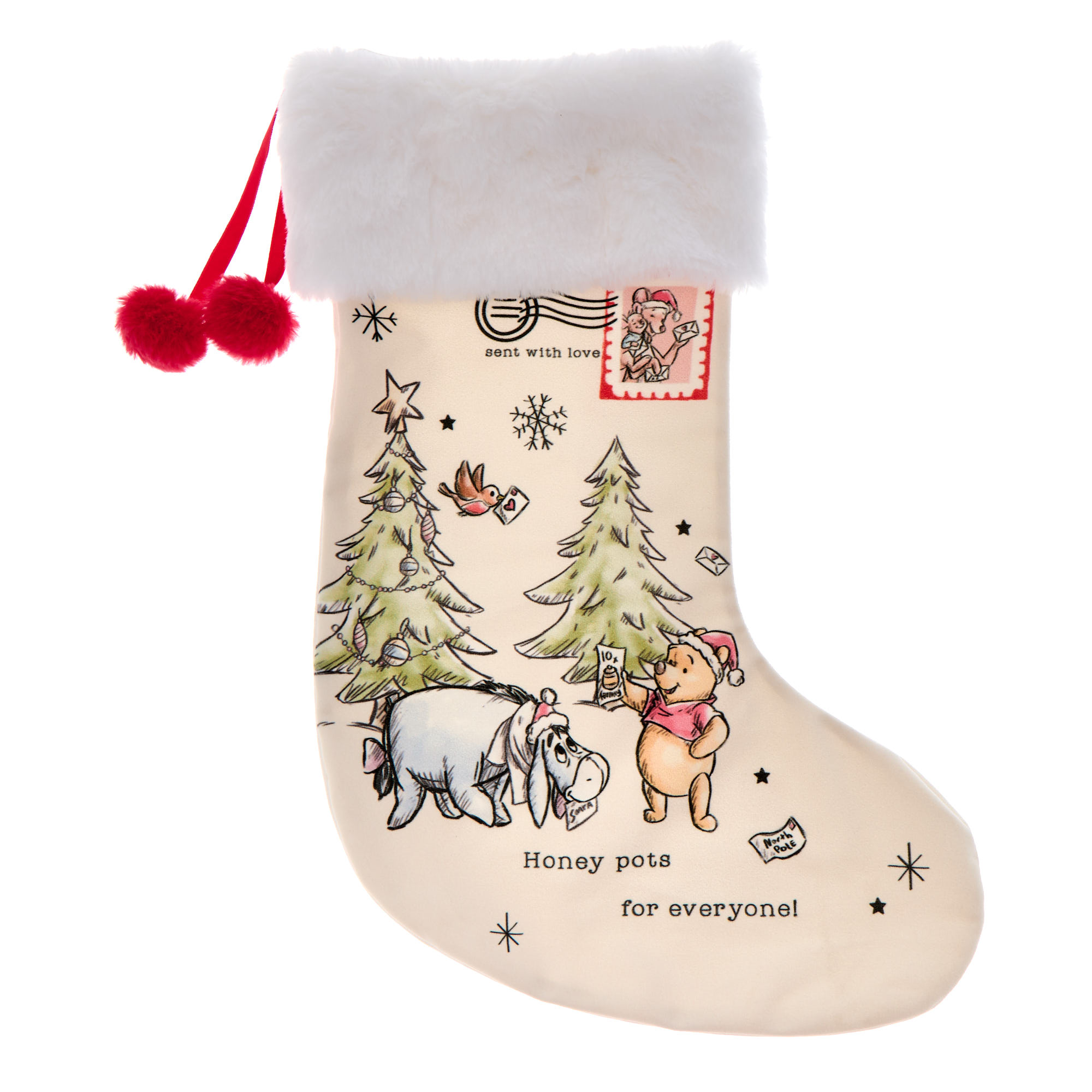 Winnie The Pooh Christmas Stocking