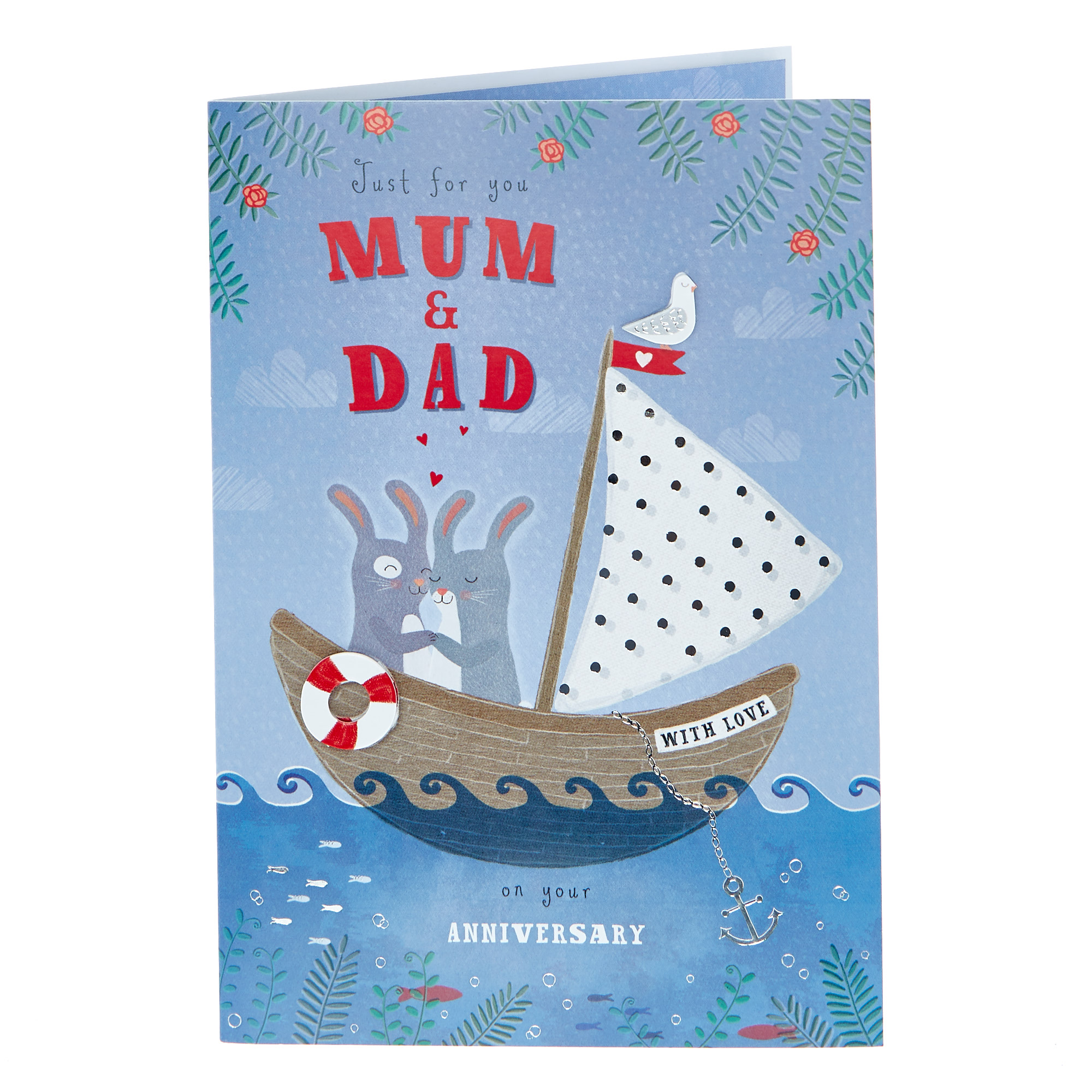 Buy Anniversary Card - Just For You Mum &amp; Dad for GBP 0.79 | Card