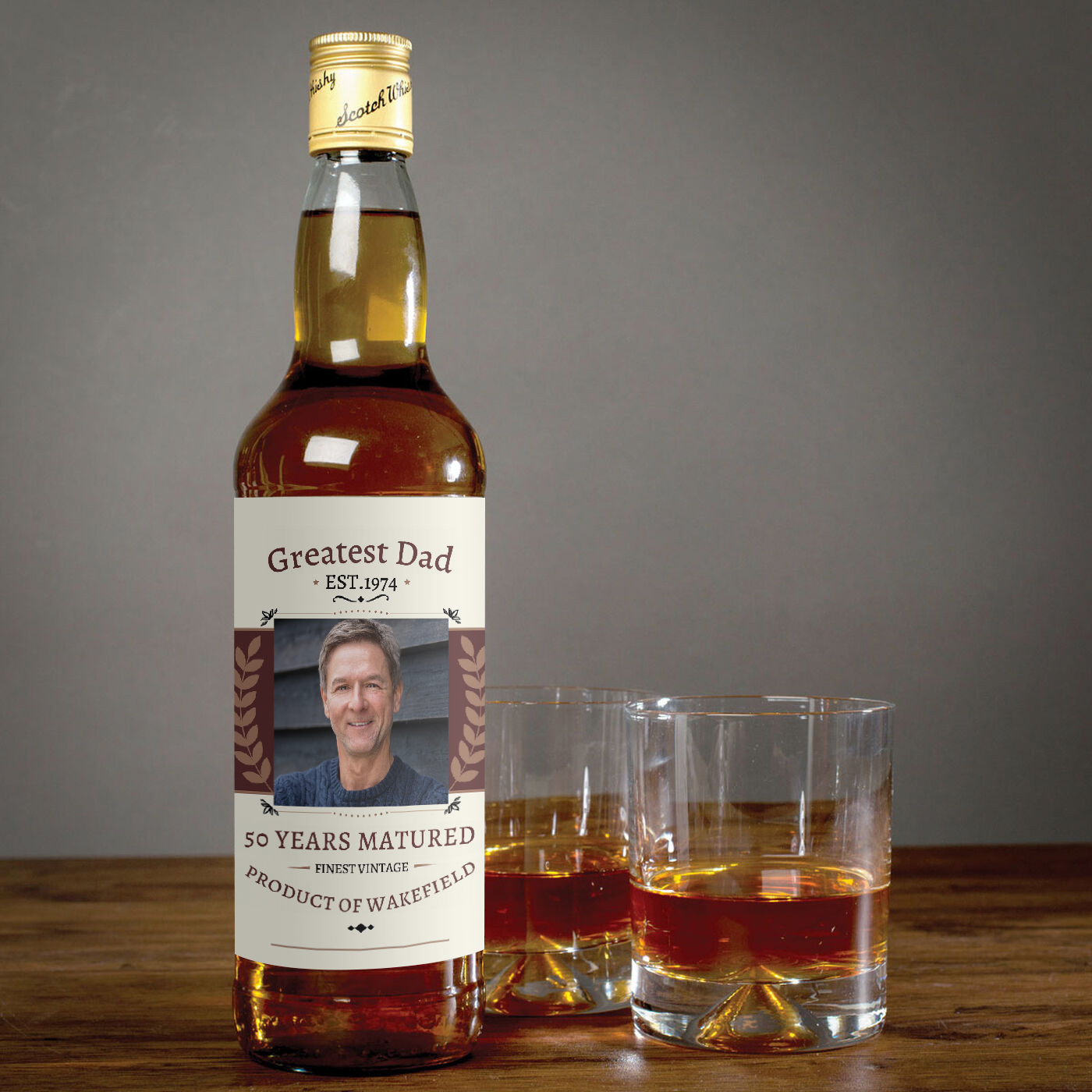 Personalised Malt Whisky - Classic Dad