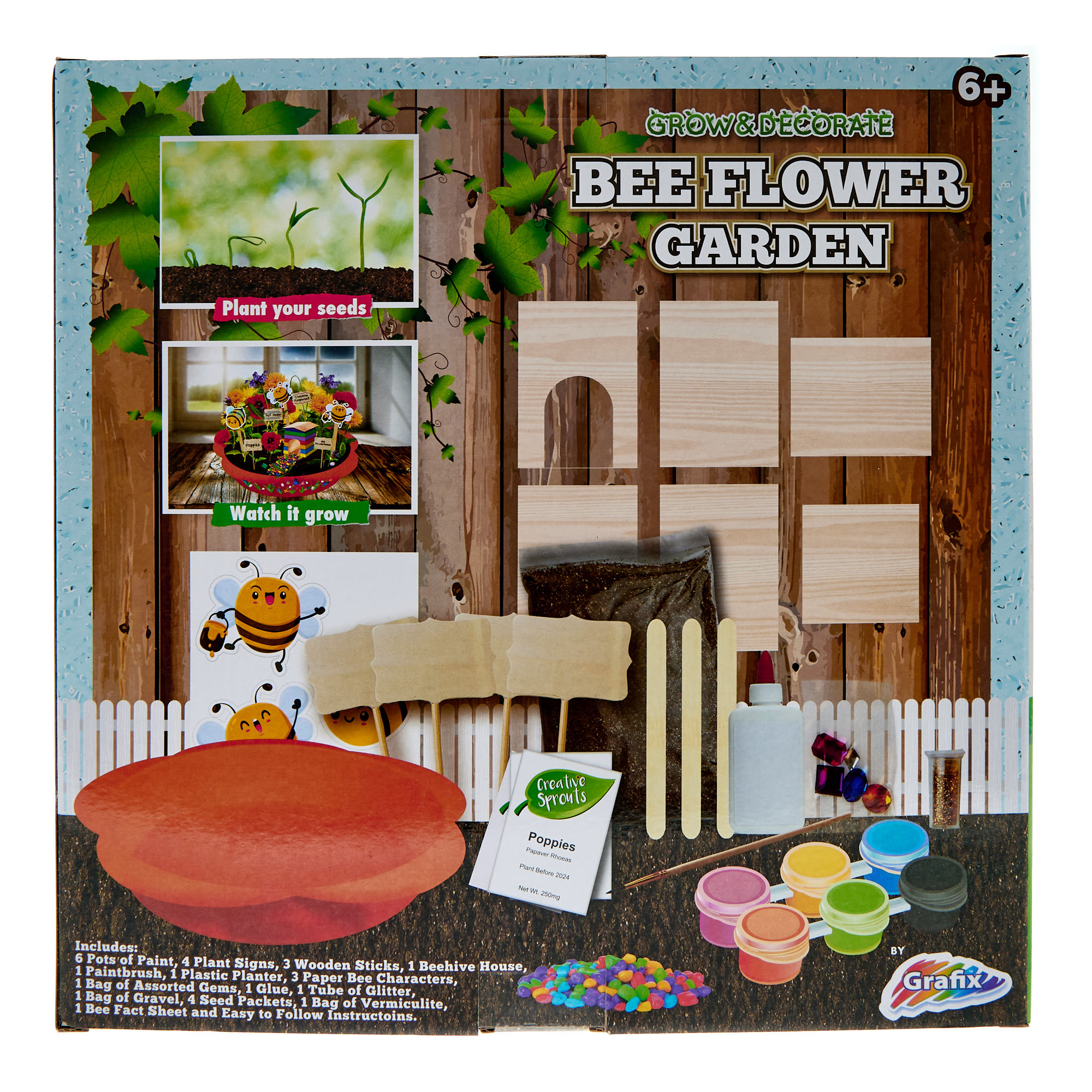 Grow Your Own Bee Garden Craft Set