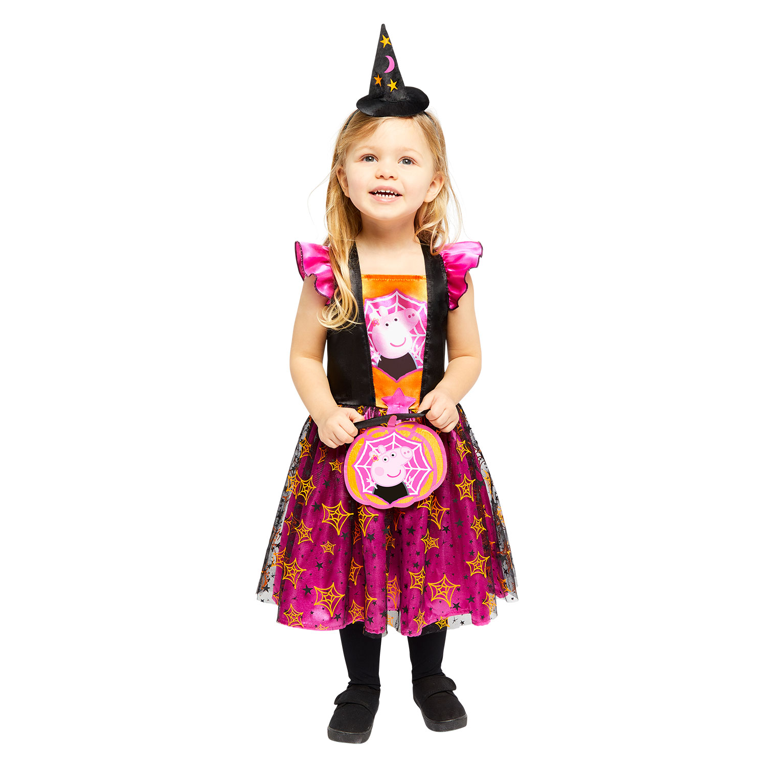 Peppa Pig Witch Children's Fancy Dress Costume