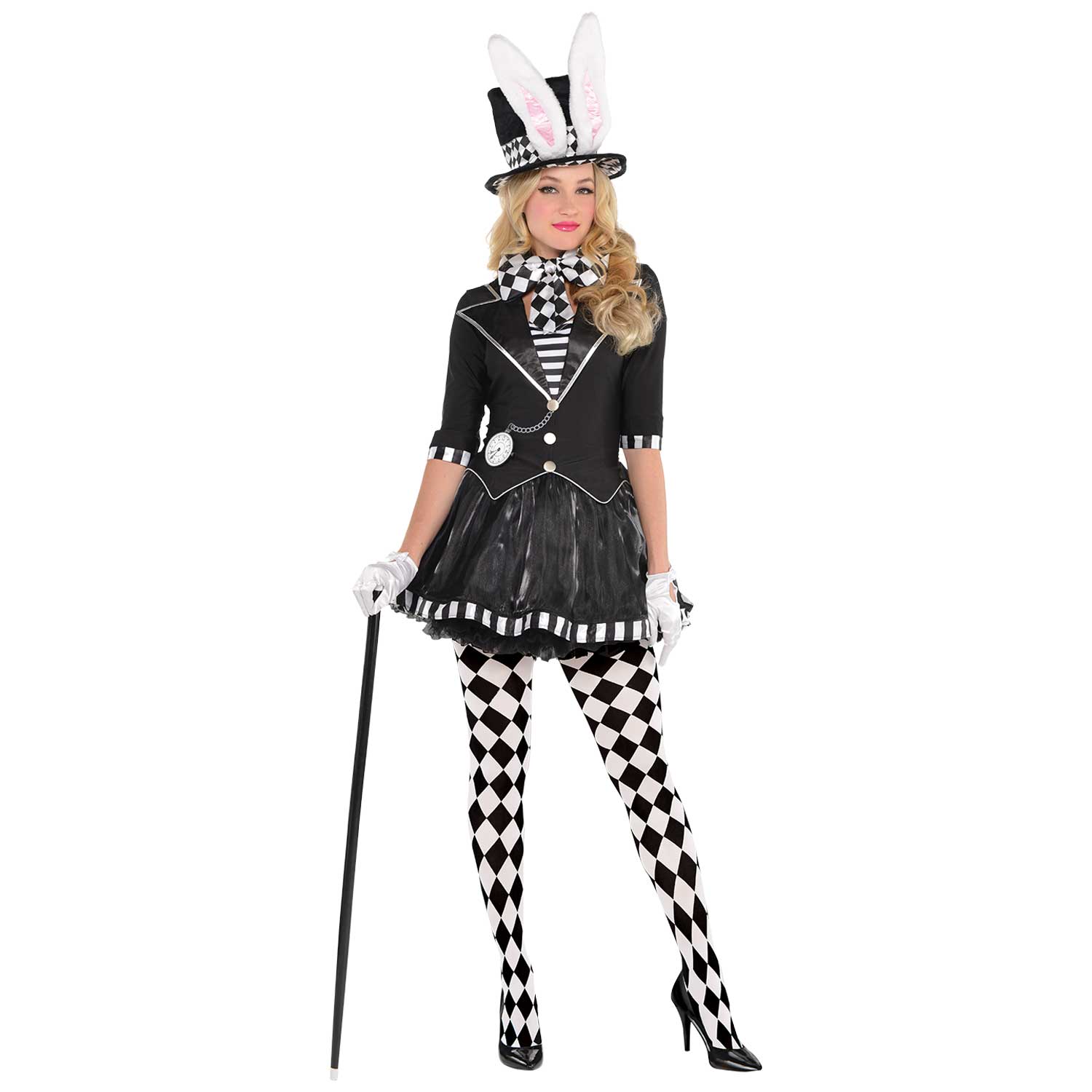 Dark Mad Hatter Adult Fancy Dress Costume