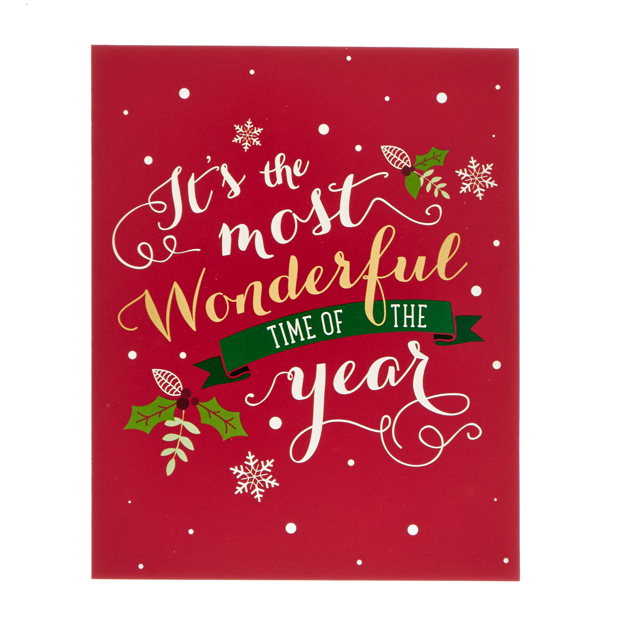 40 Assorted Value Christmas Cards - 8 Designs 