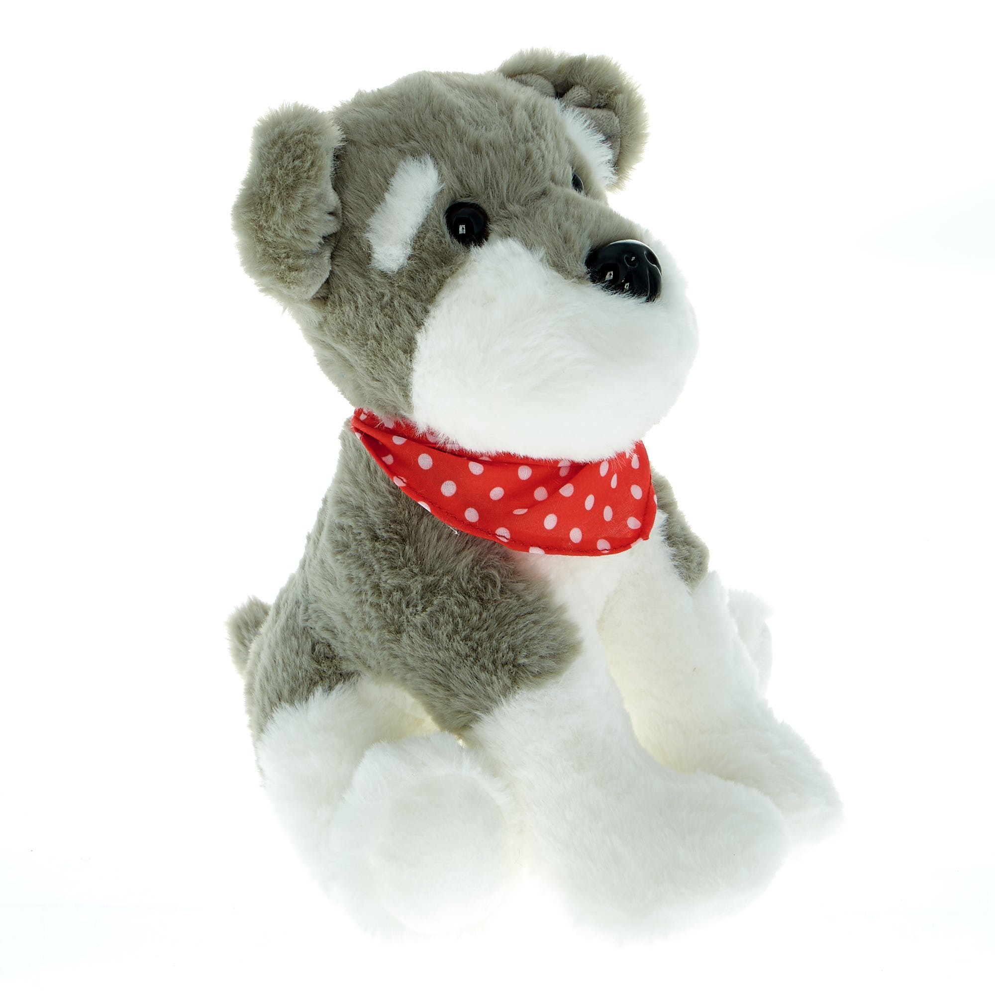 Terrier Soft Toy With Bandana 