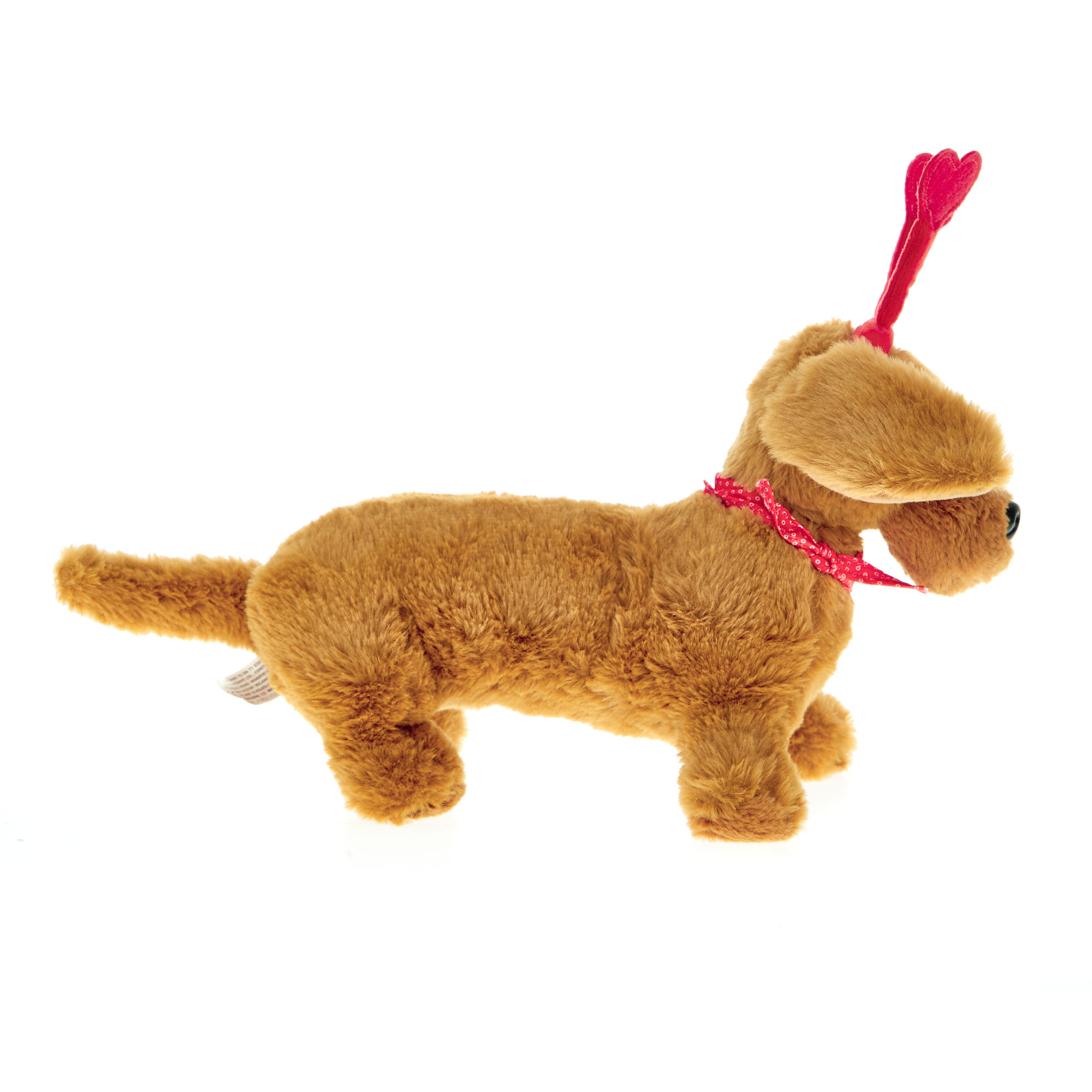 Sausage Dog Soft Toy With Boppers